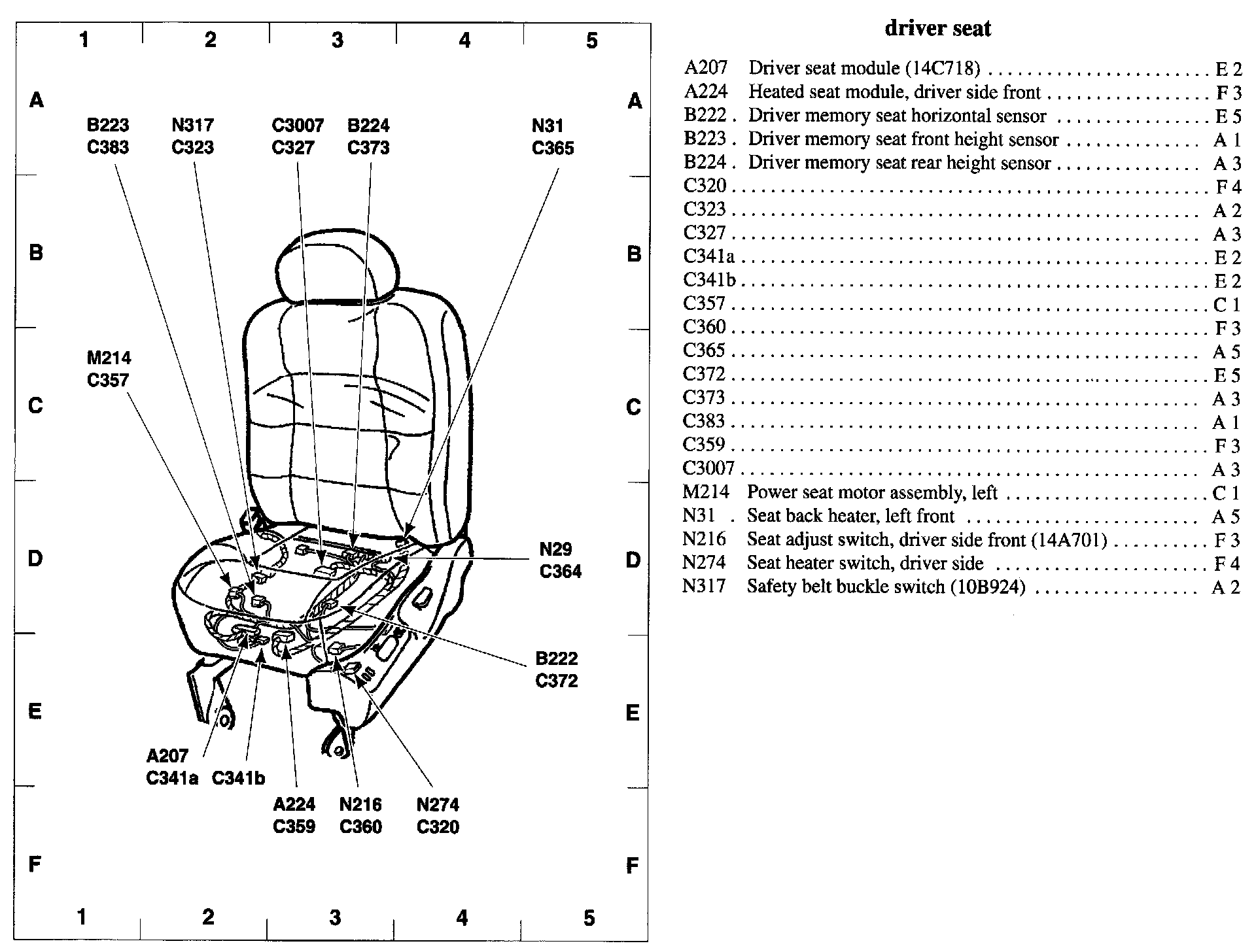Factory service manual diagram