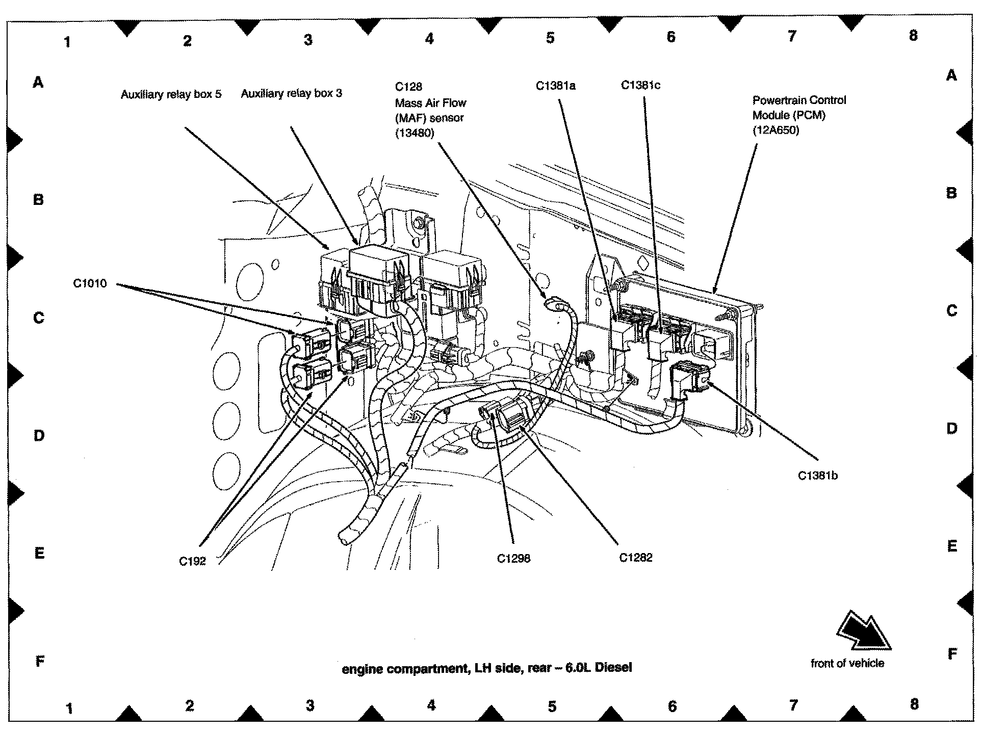 Factory service manual diagram