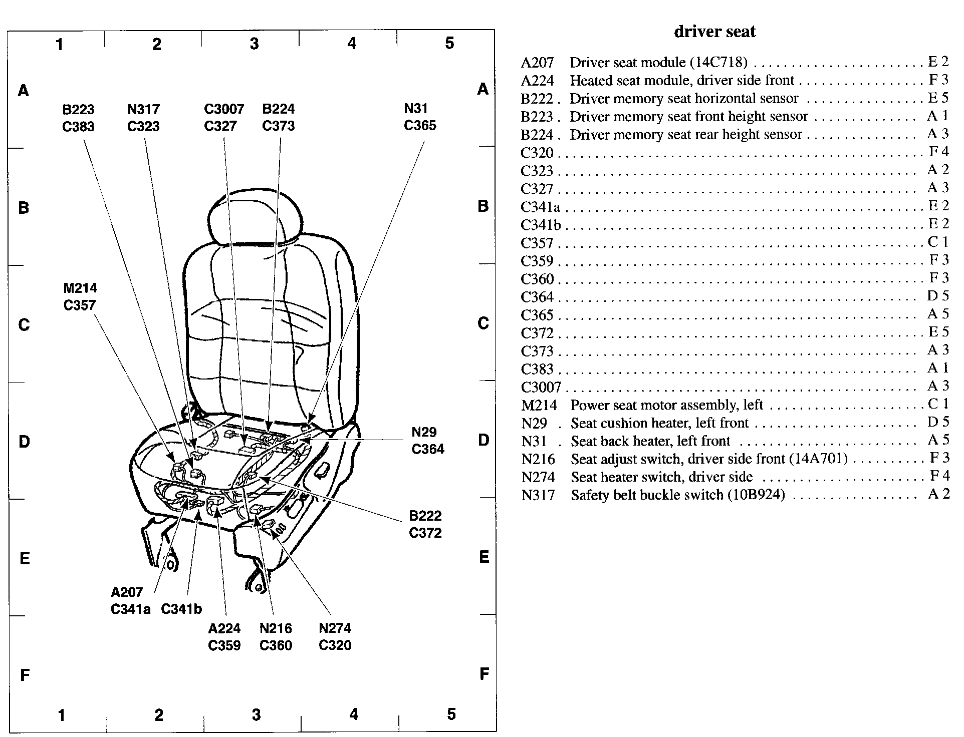 Factory service manual diagram
