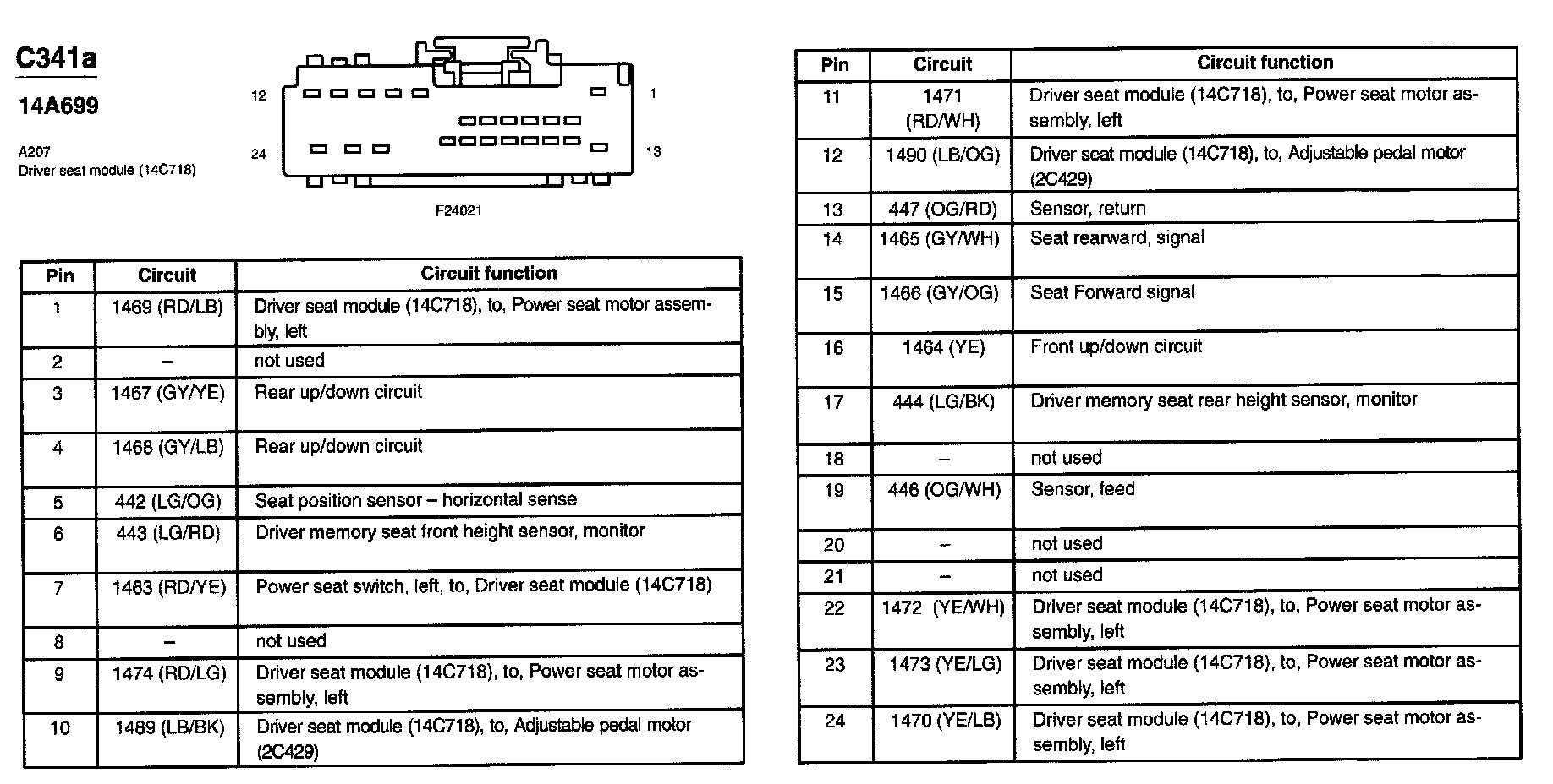Factory service manual diagram