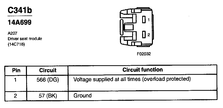 Factory service manual diagram