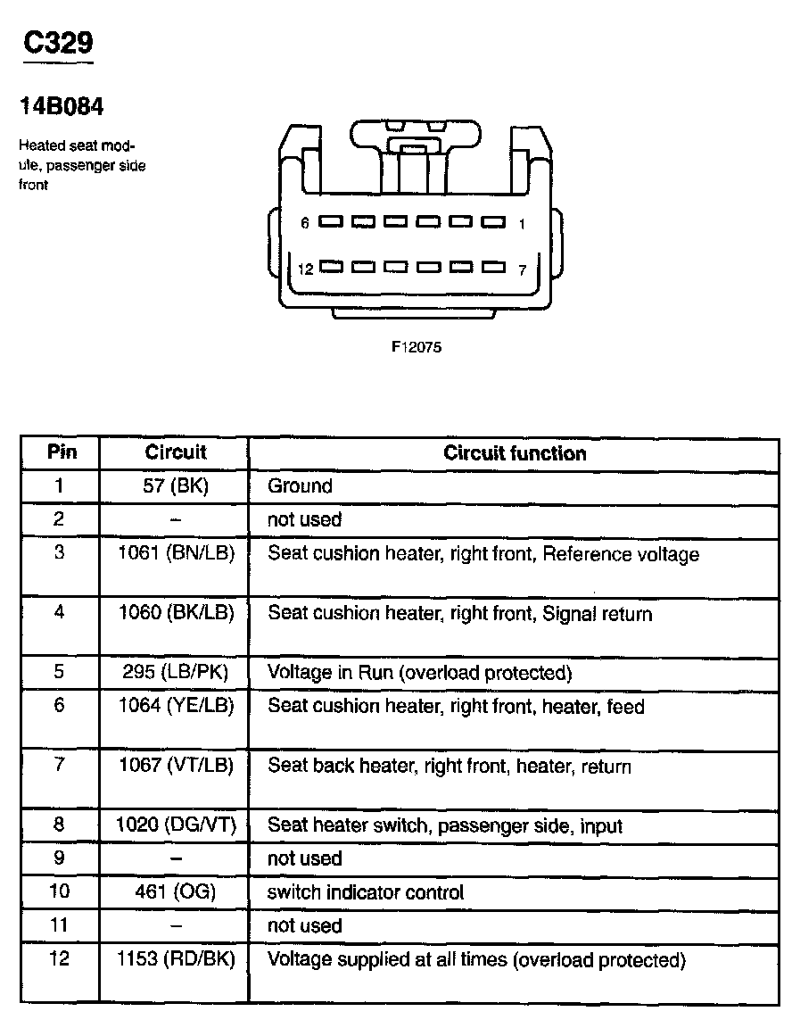 Factory service manual diagram