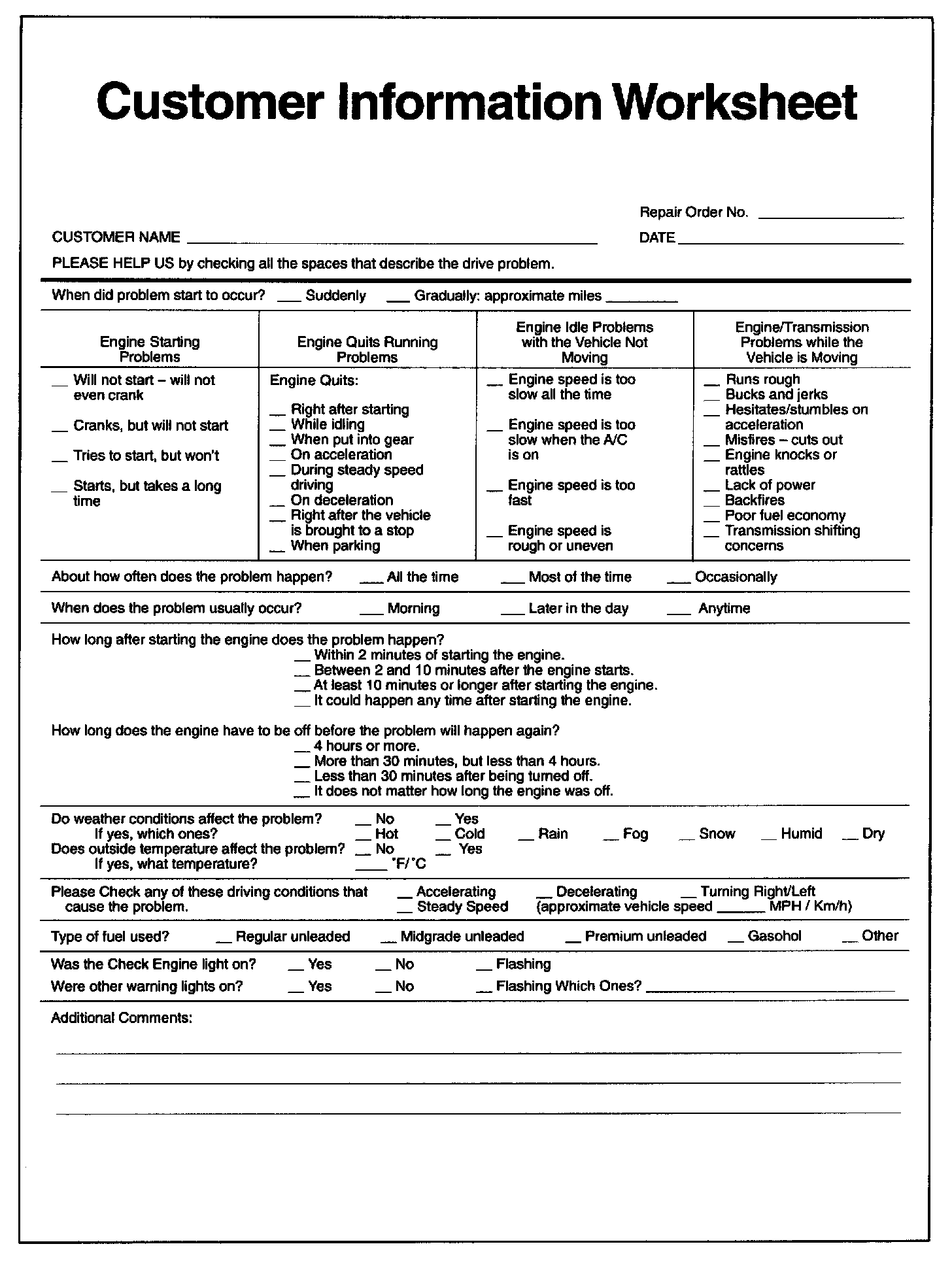 Factory service manual diagram