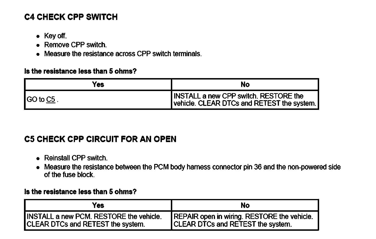 Factory service manual diagram