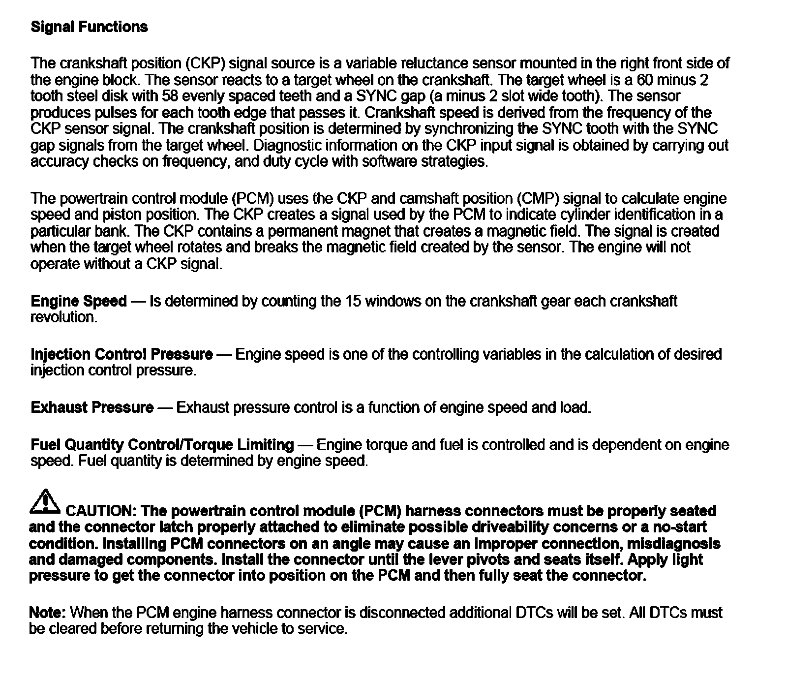 Factory service manual diagram