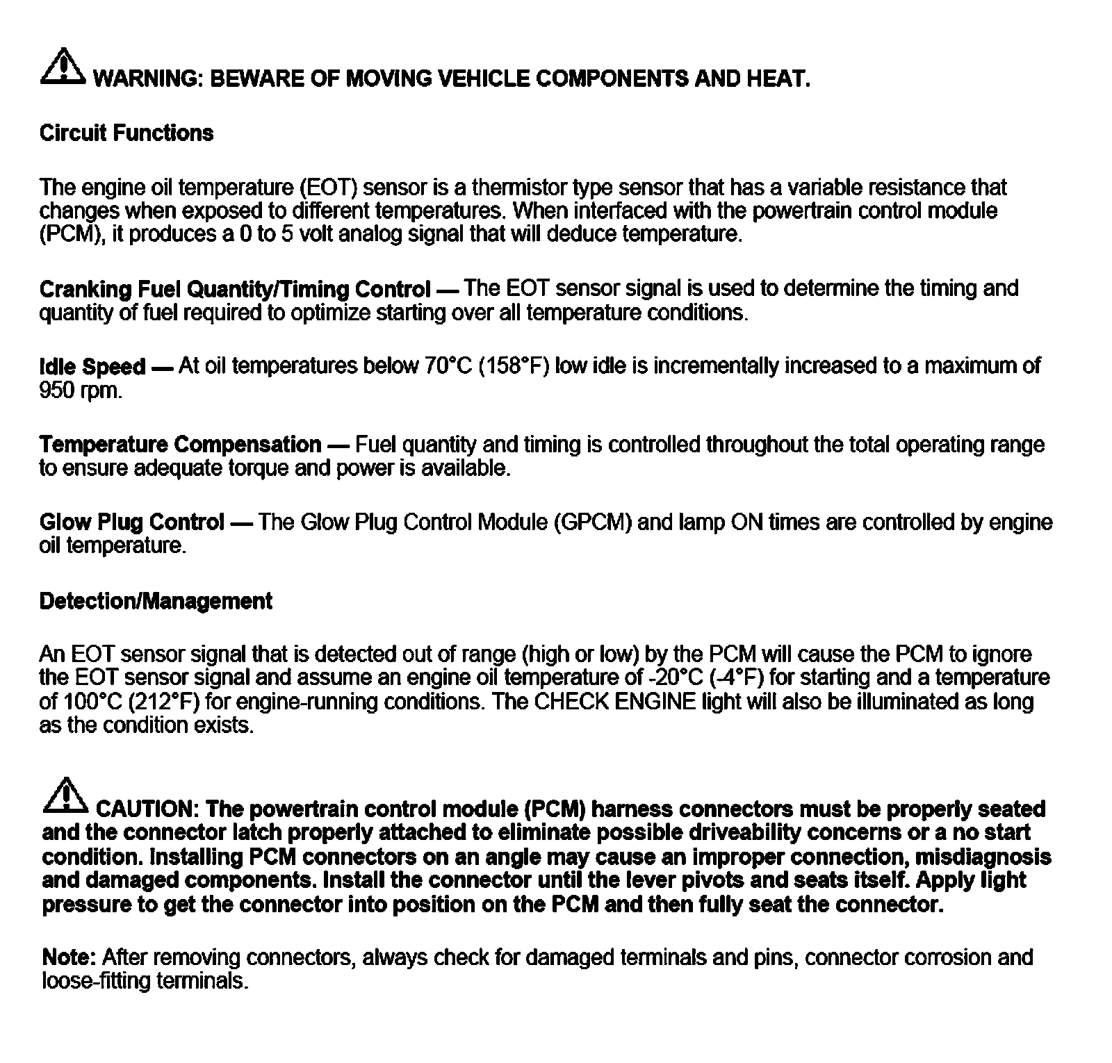 Factory service manual diagram