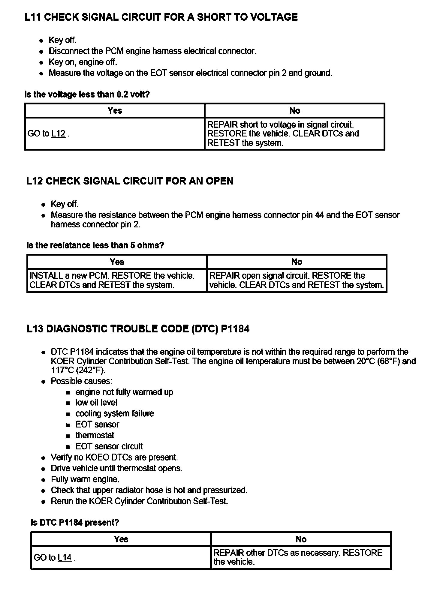 Factory service manual diagram