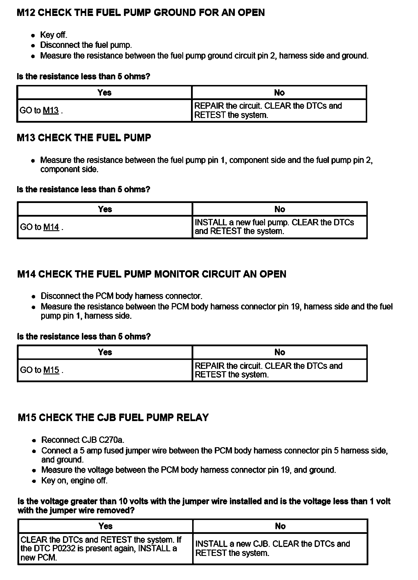 Factory service manual diagram