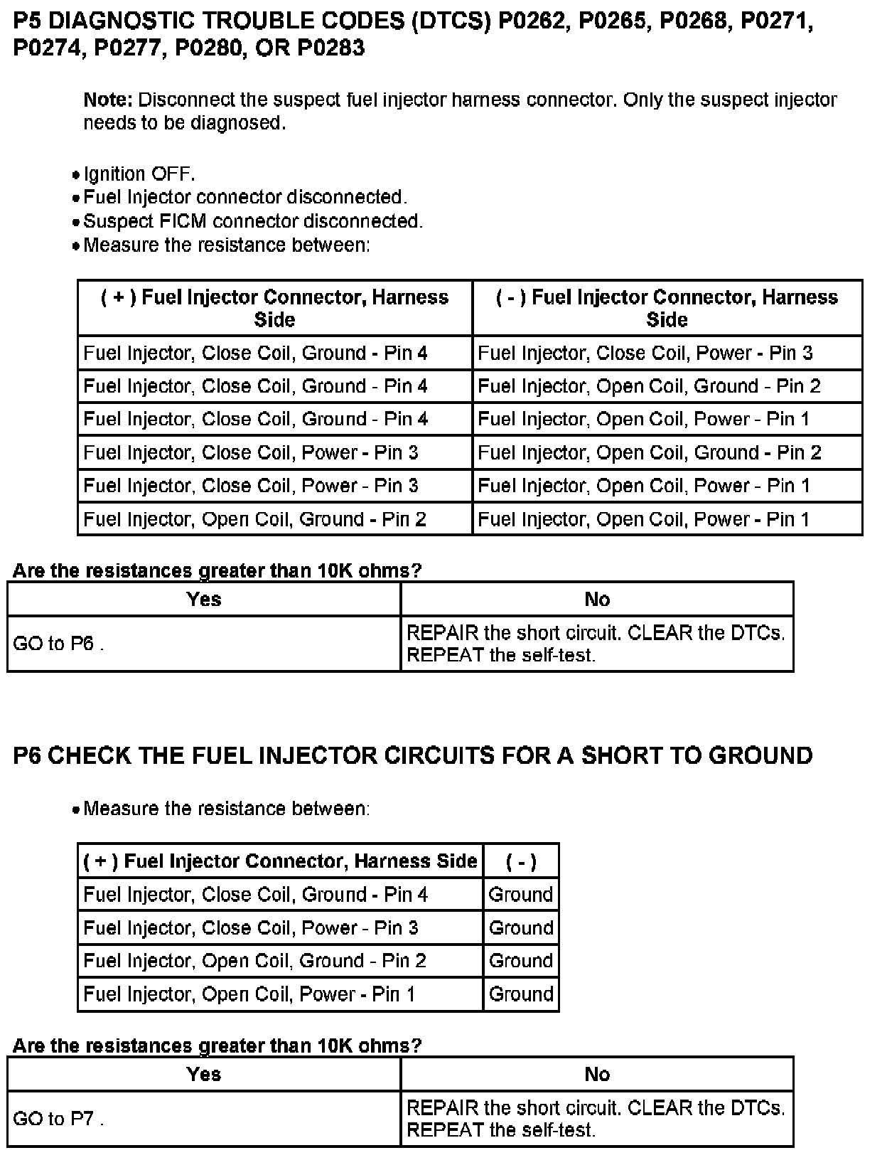 Factory service manual diagram