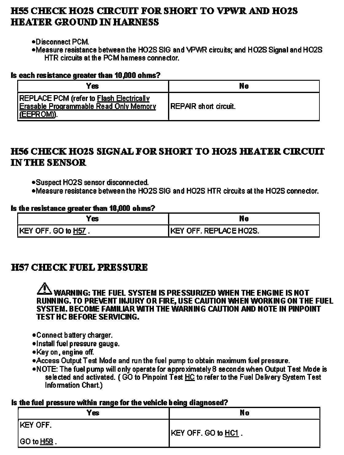Factory service manual diagram