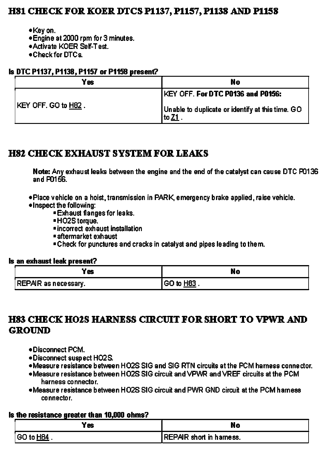 Factory service manual diagram