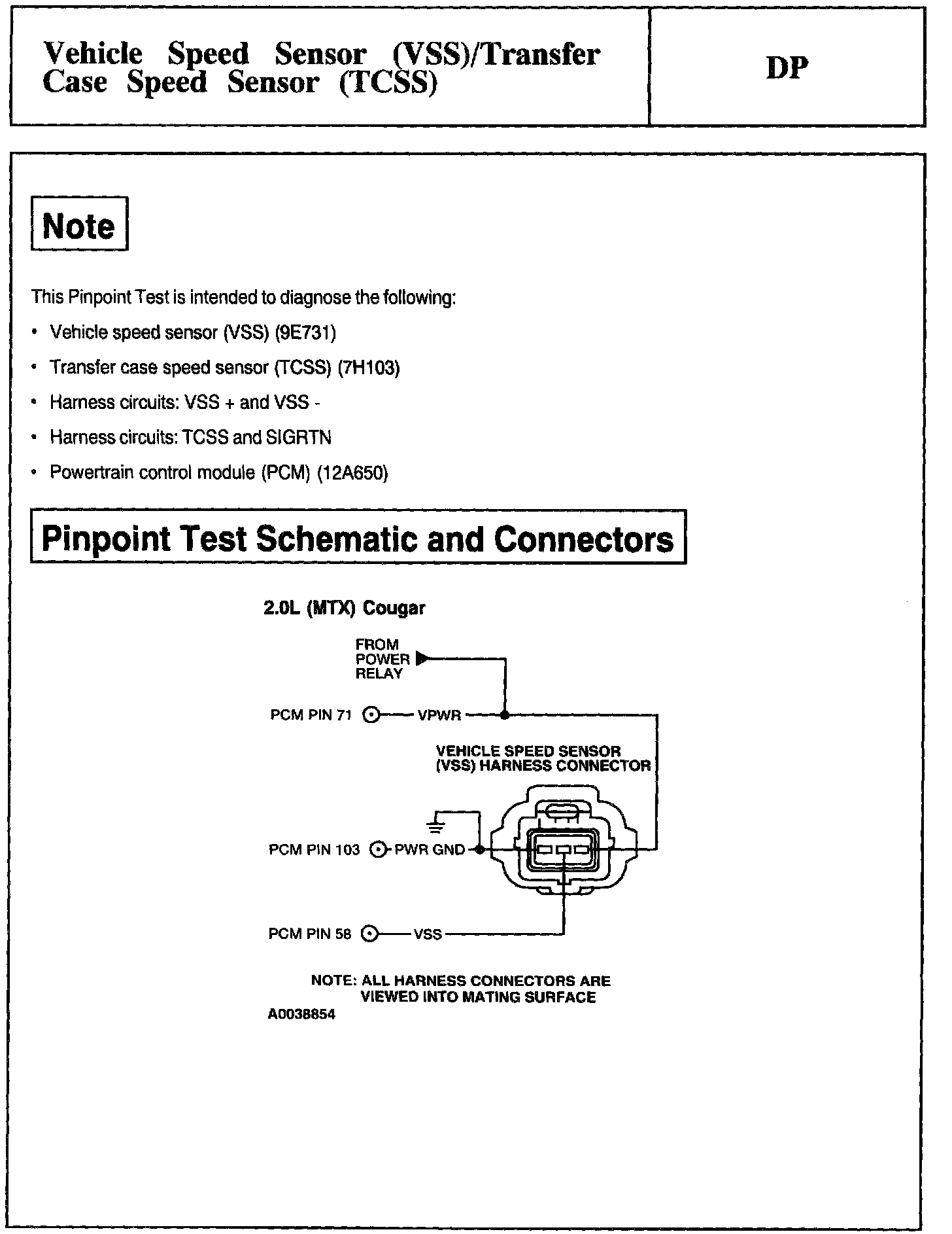 Factory service manual diagram