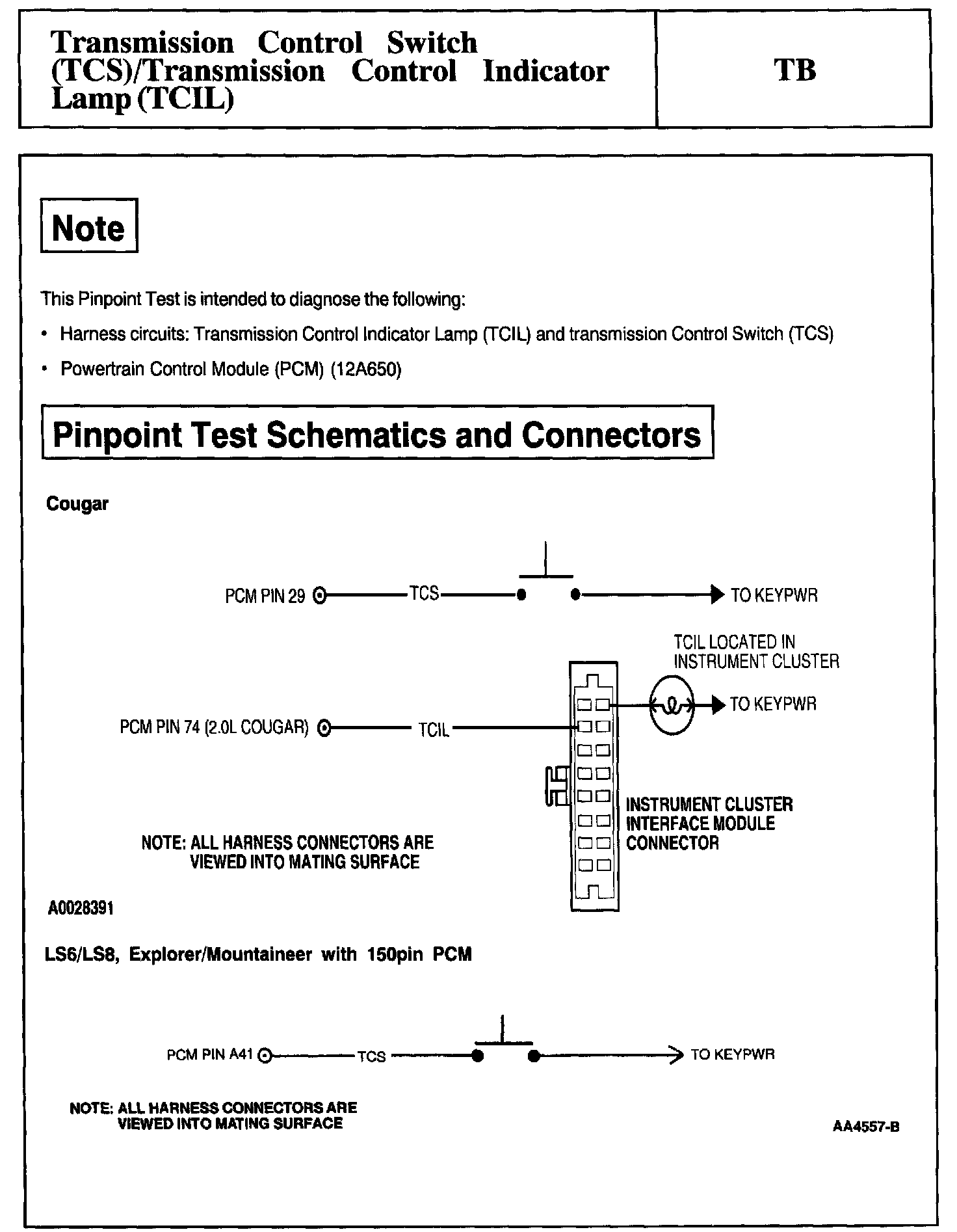 Factory service manual diagram