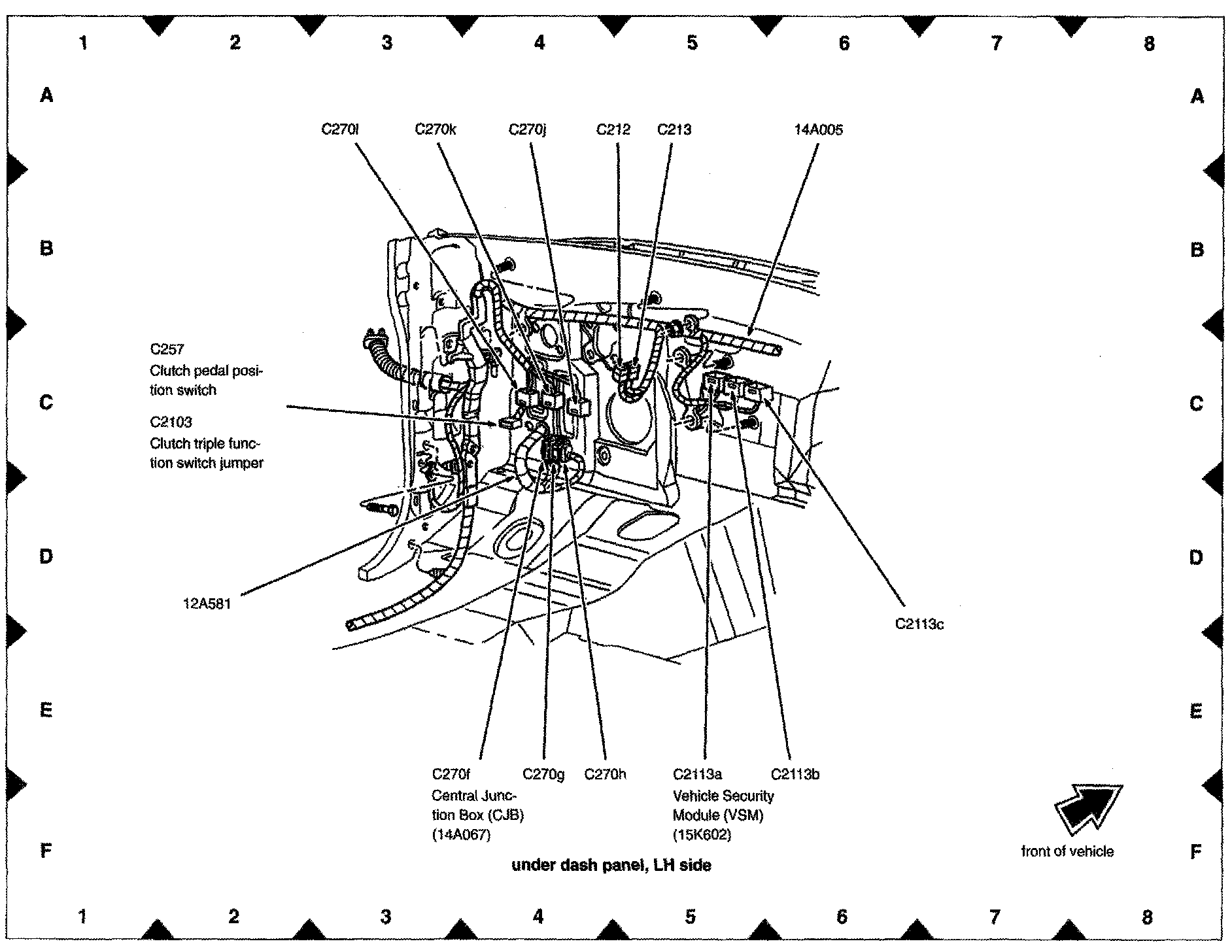 Factory service manual diagram