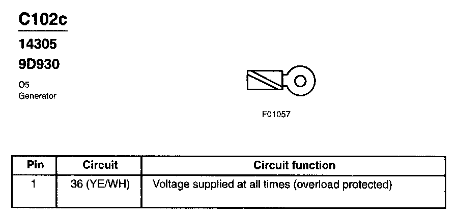 Factory service manual diagram