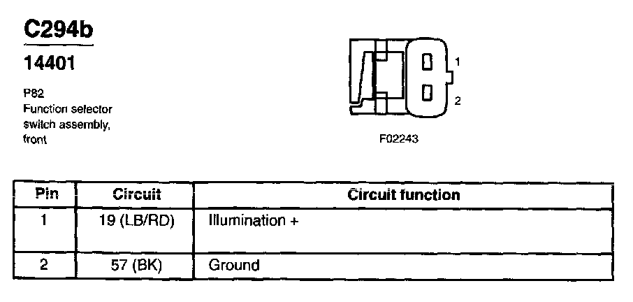 Factory service manual diagram