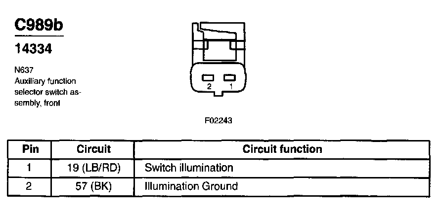 Factory service manual diagram