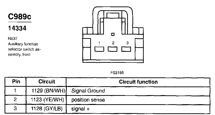 Factory service manual diagram