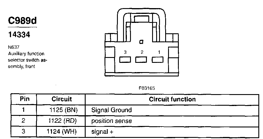 Factory service manual diagram