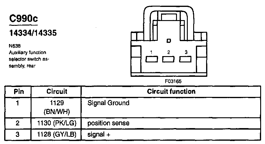 Factory service manual diagram