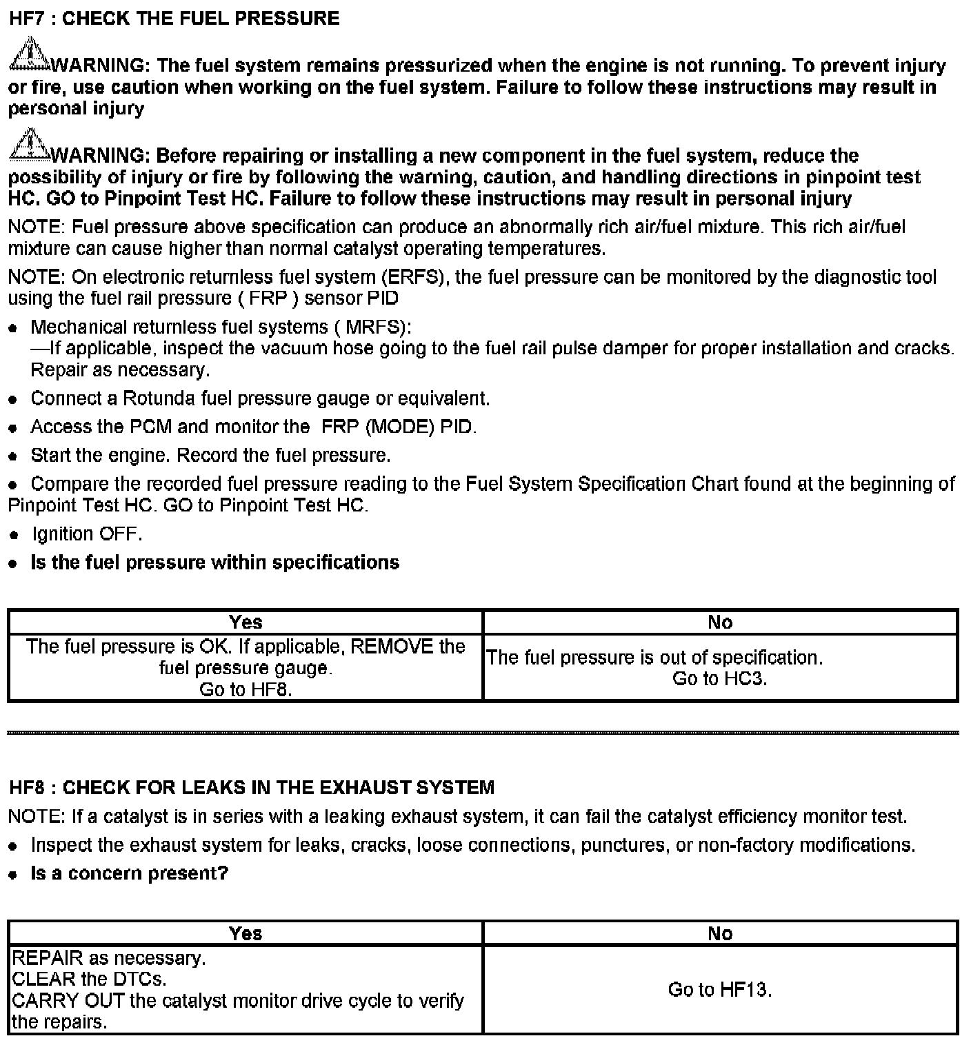 Factory service manual diagram