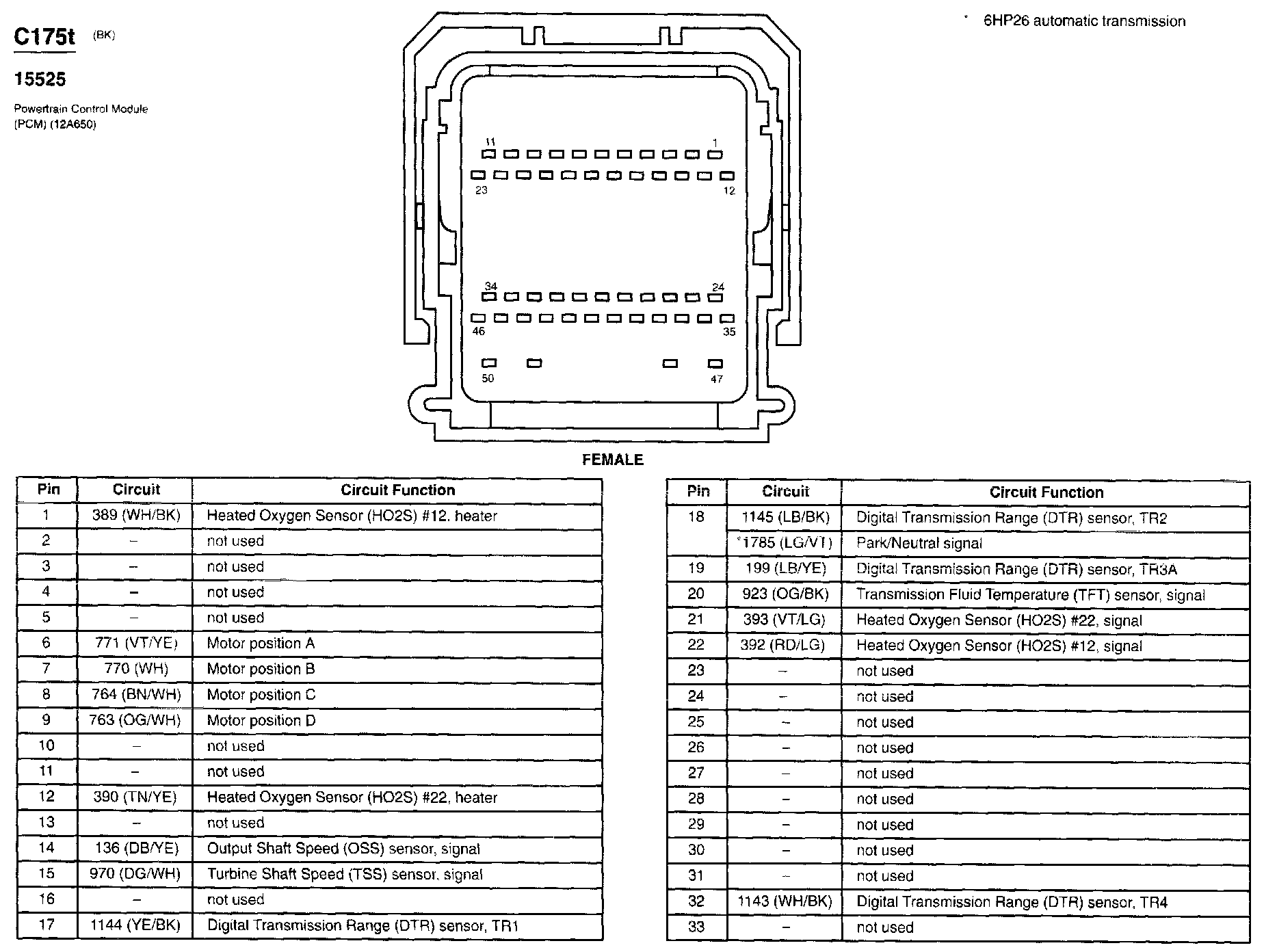 Factory service manual diagram