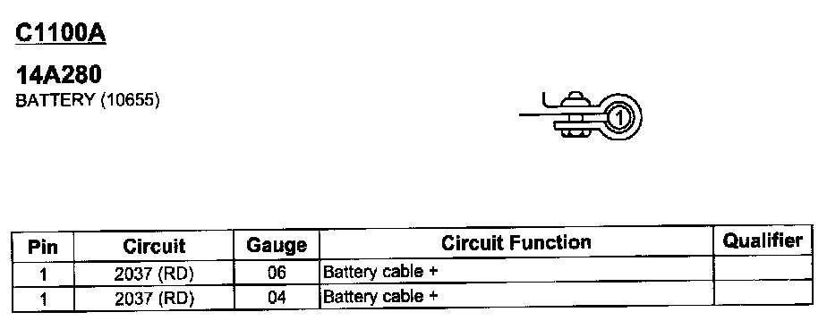 Factory service manual diagram