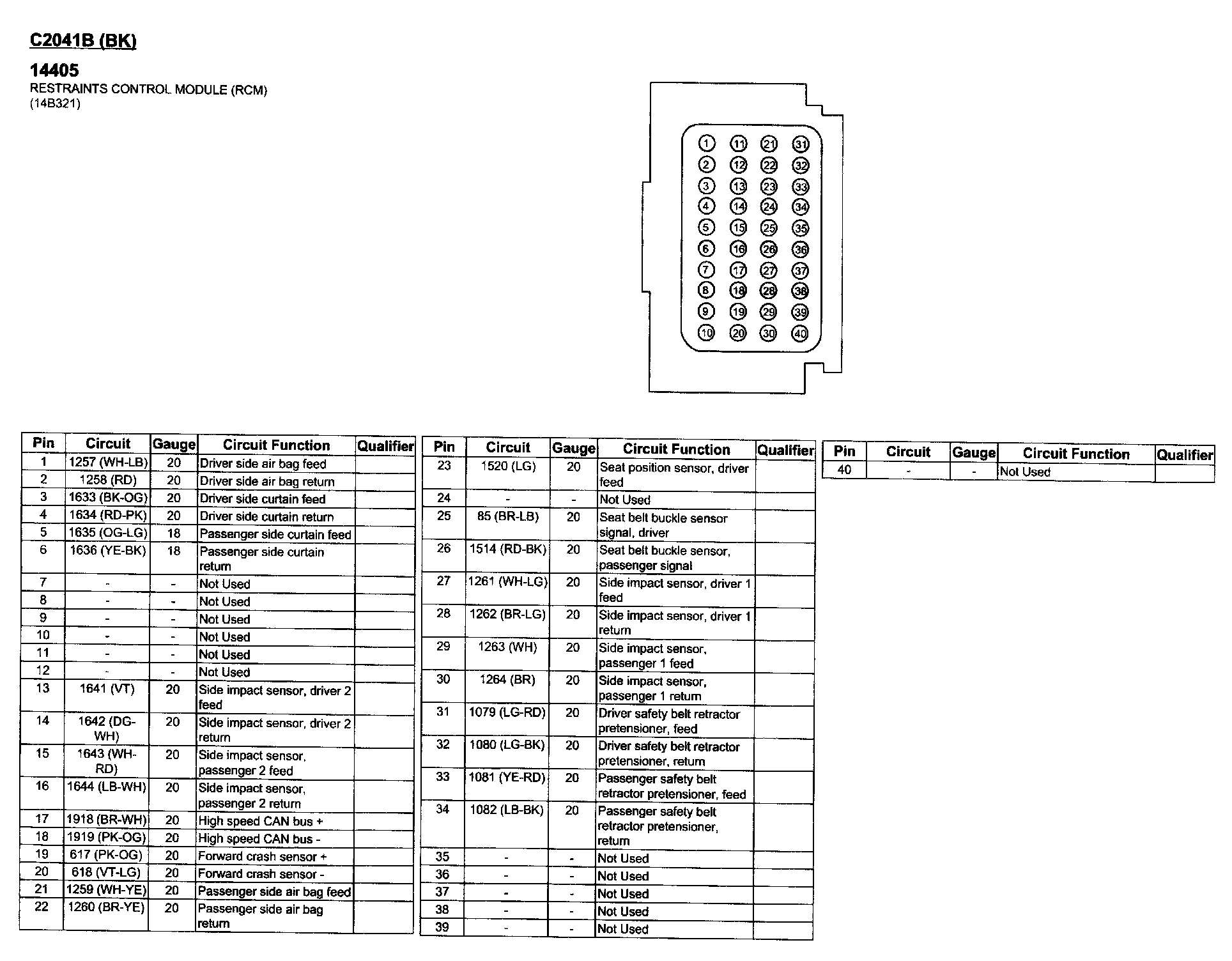 Factory service manual diagram