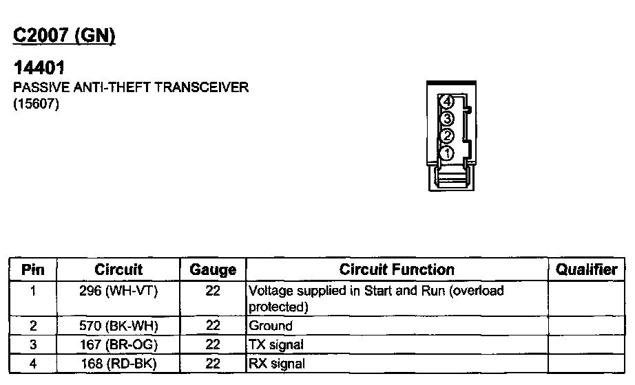 Factory service manual diagram