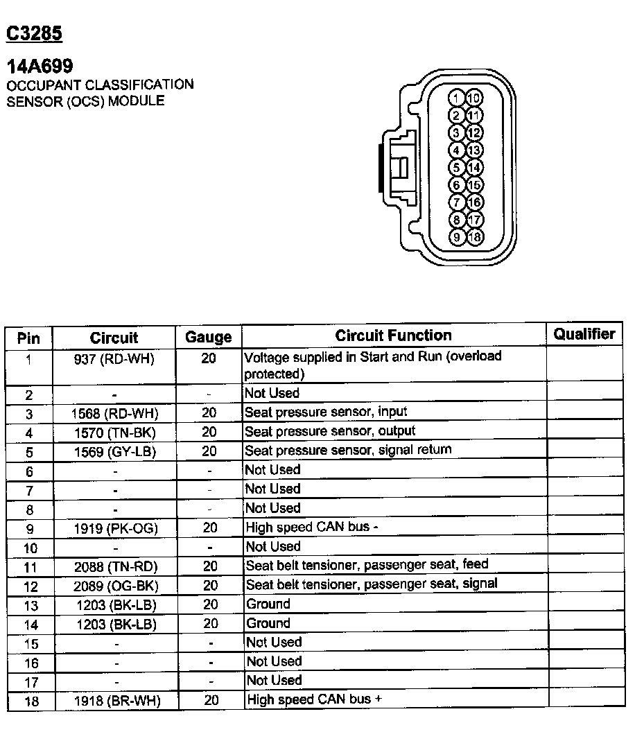 Factory service manual diagram