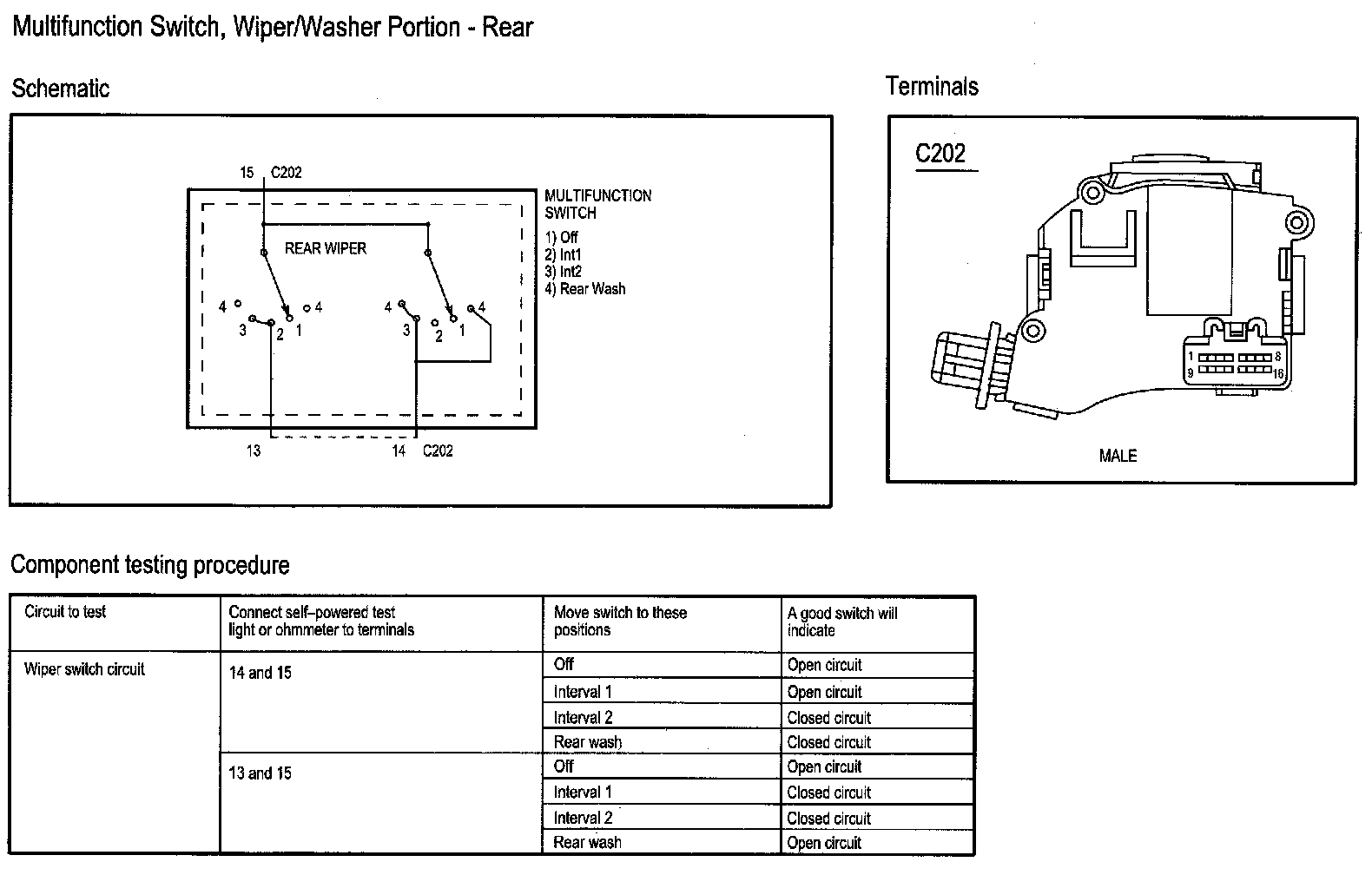 Factory service manual diagram