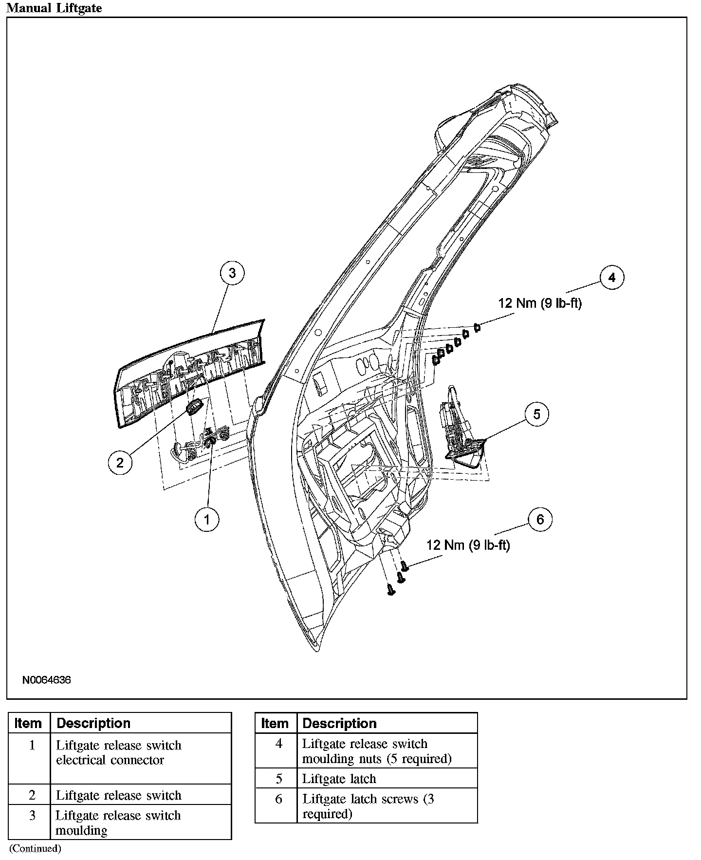 Factory service manual diagram