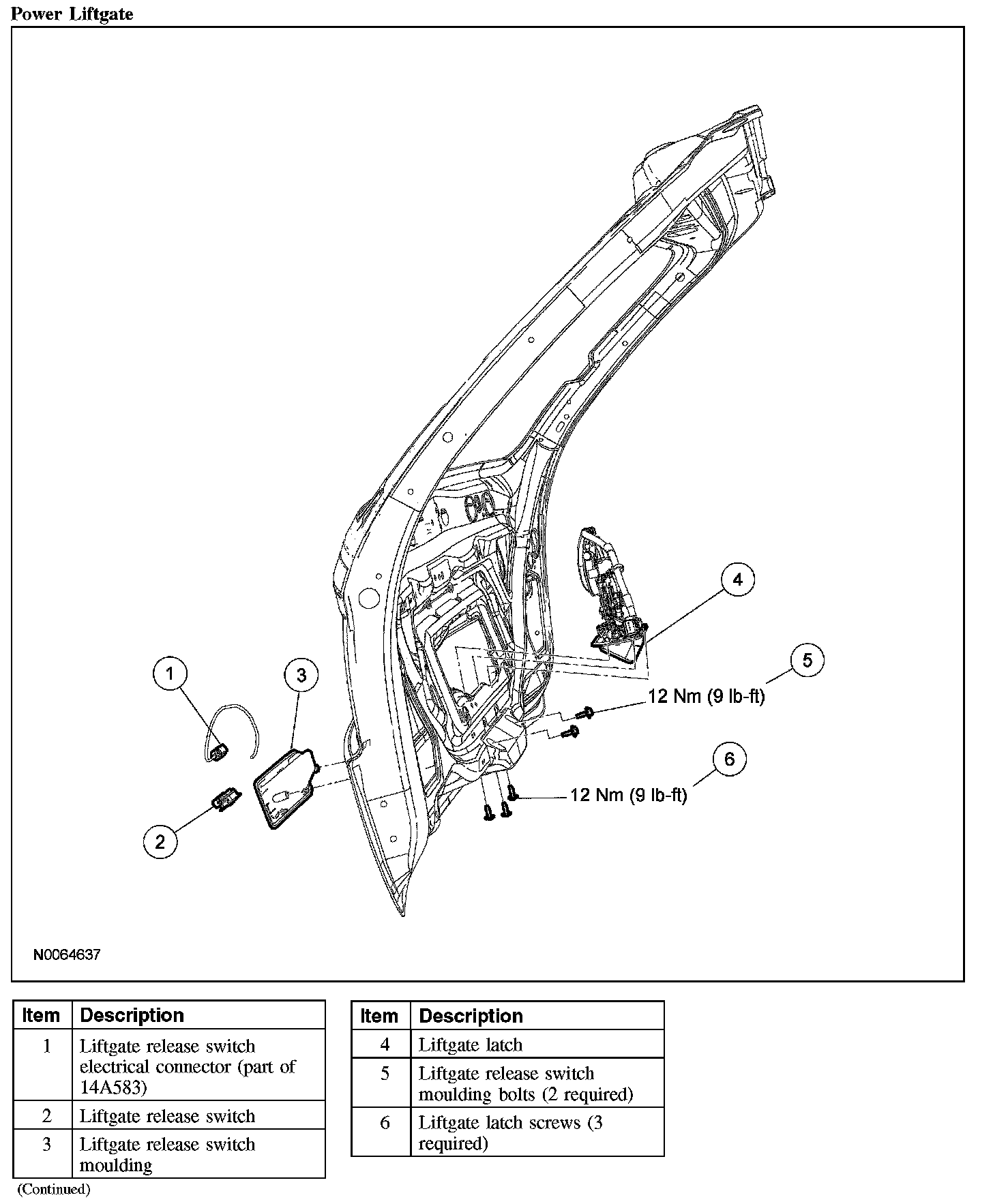 Factory service manual diagram