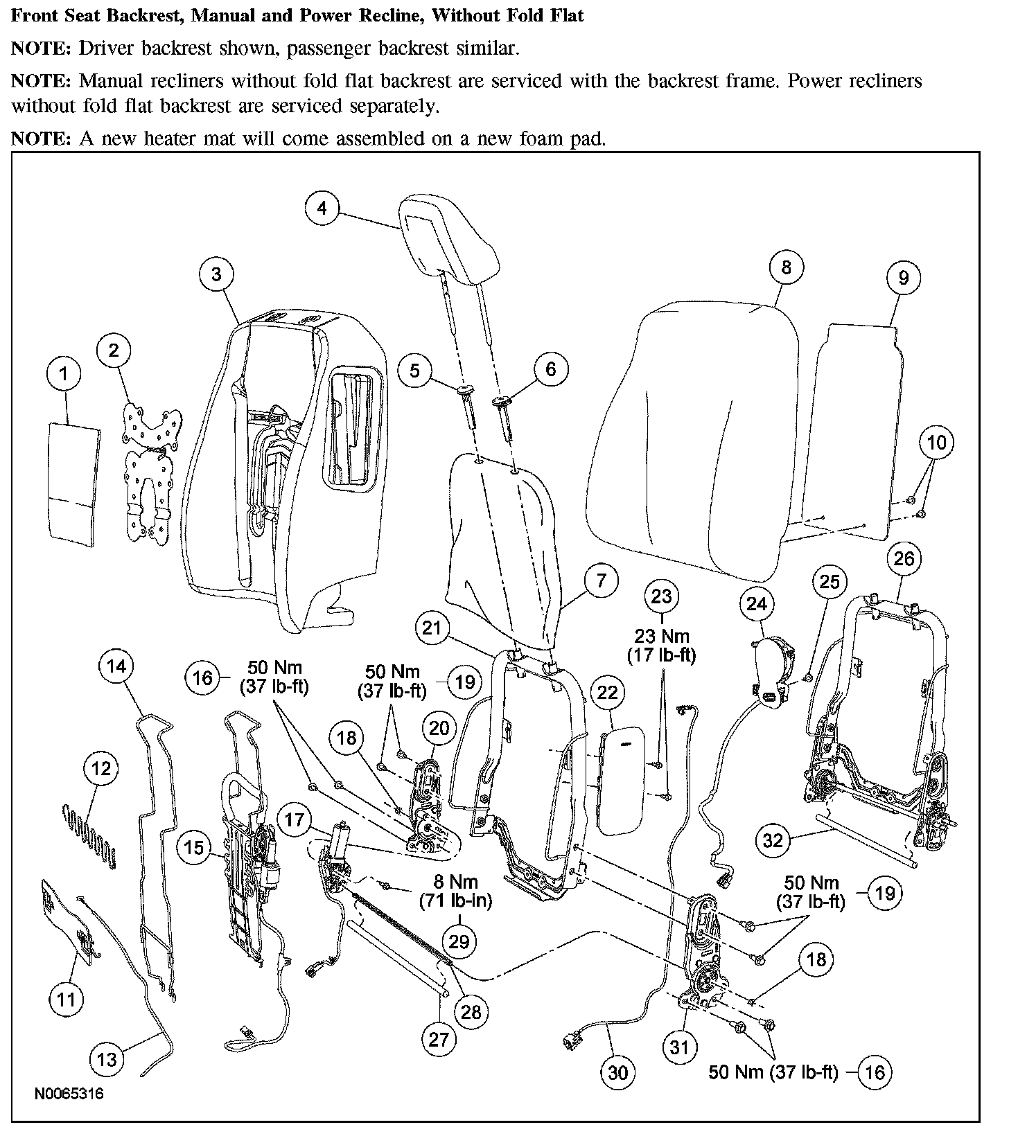 Factory service manual diagram