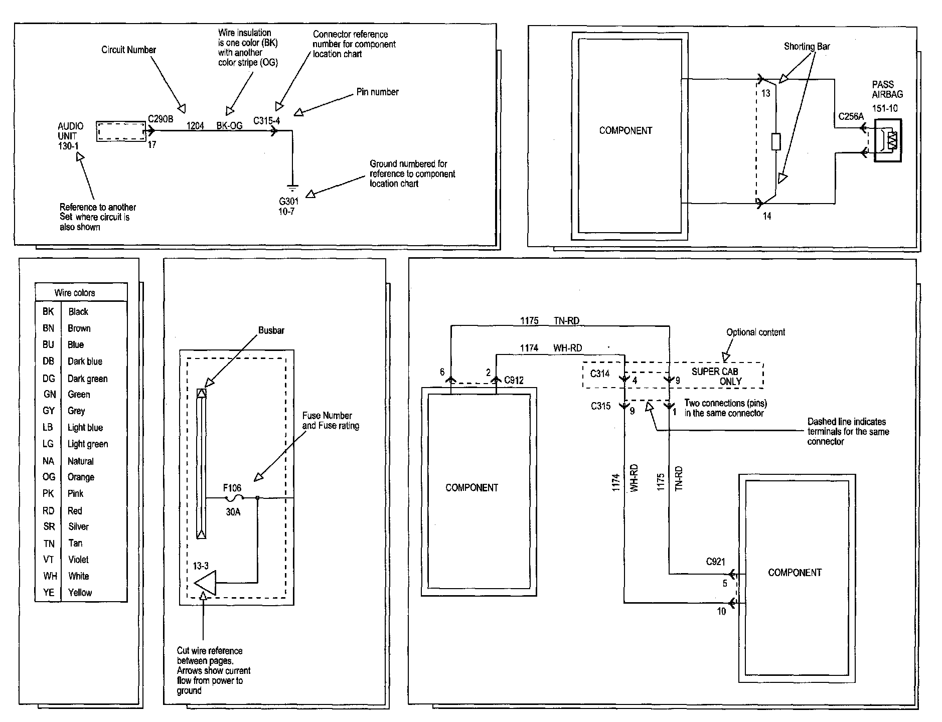 Factory service manual diagram