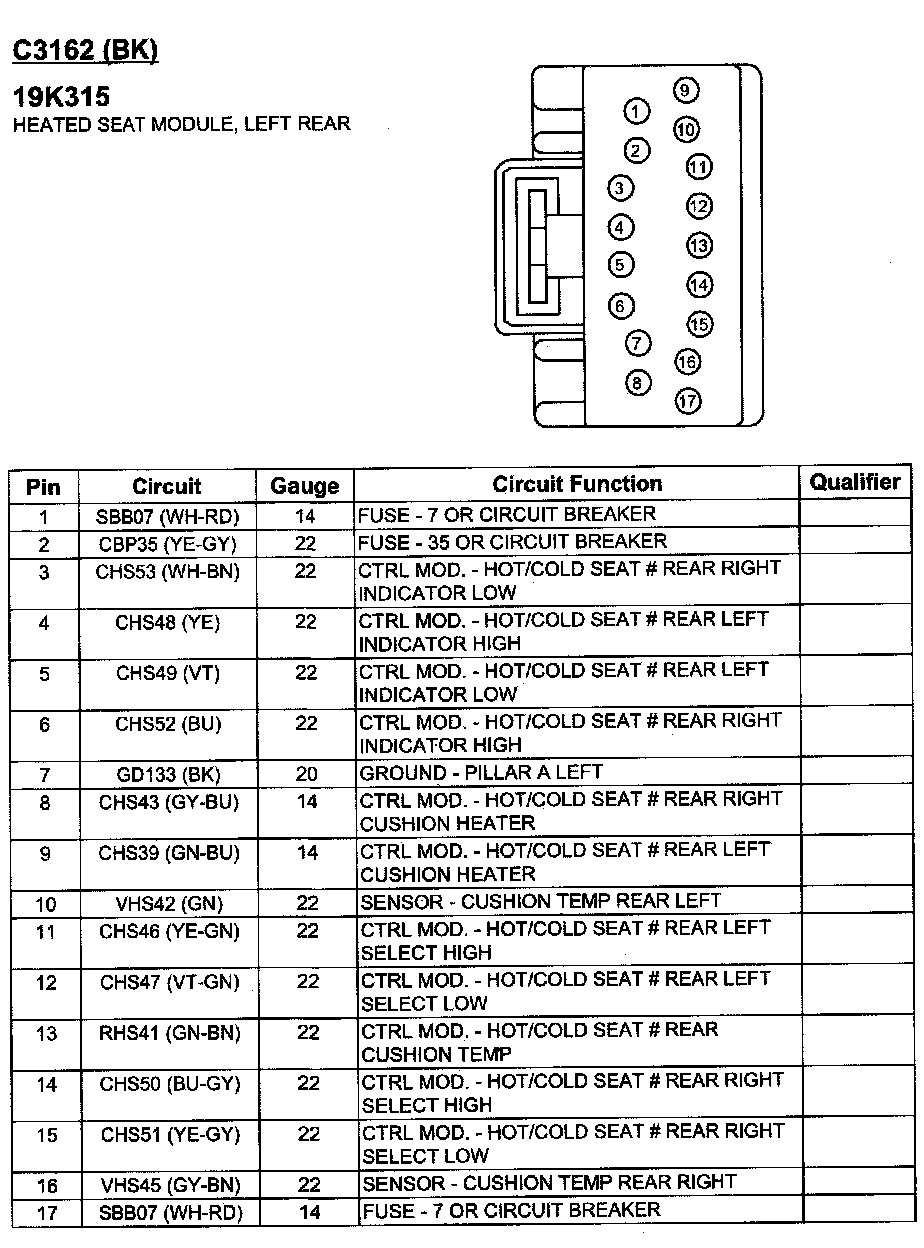 Factory service manual diagram
