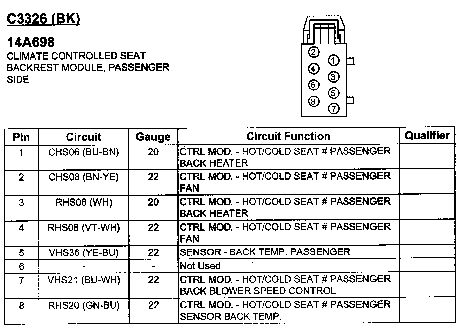 Factory service manual diagram