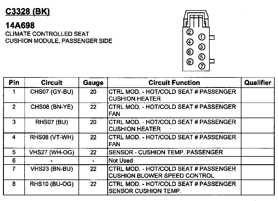 Factory service manual diagram