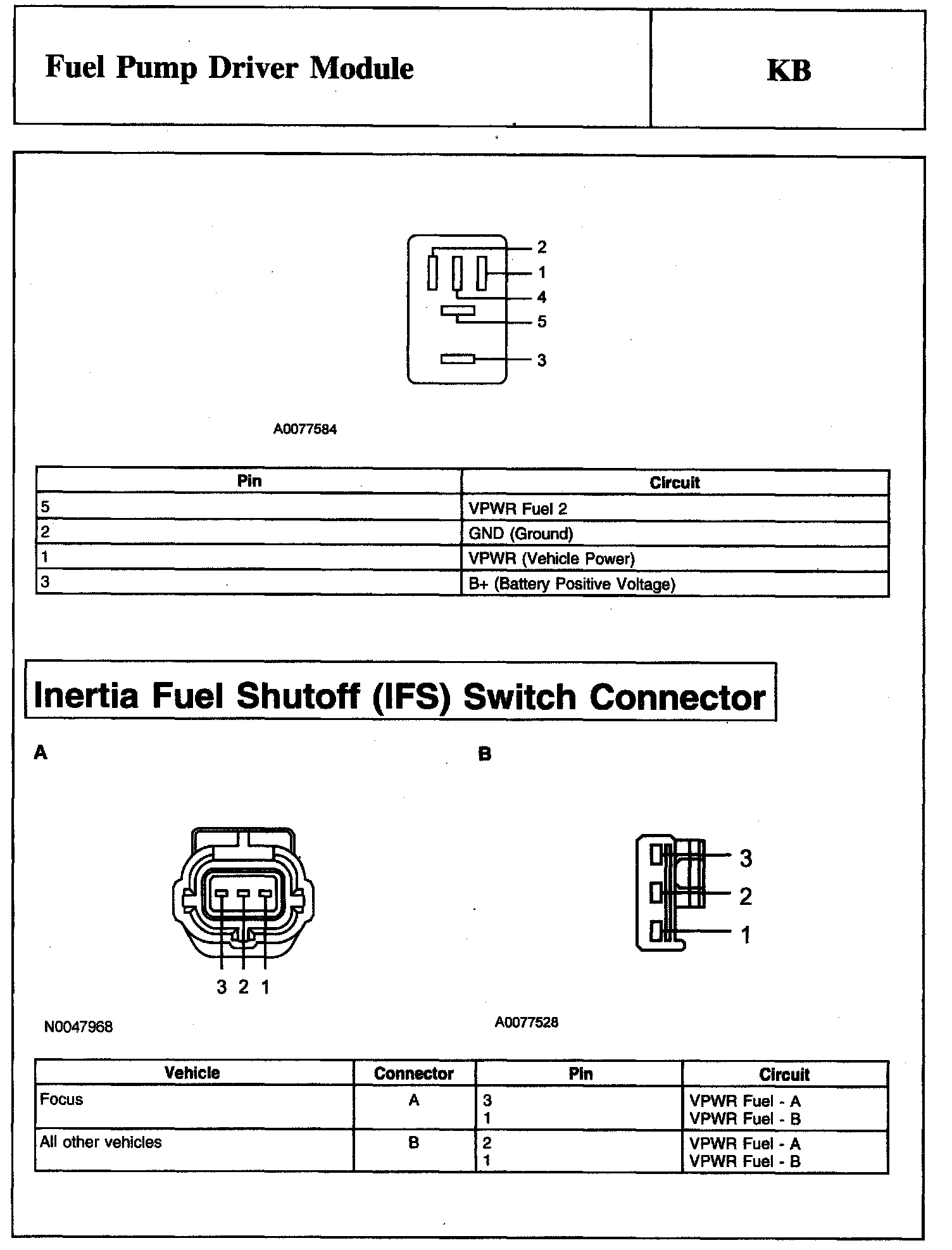 Factory service manual diagram