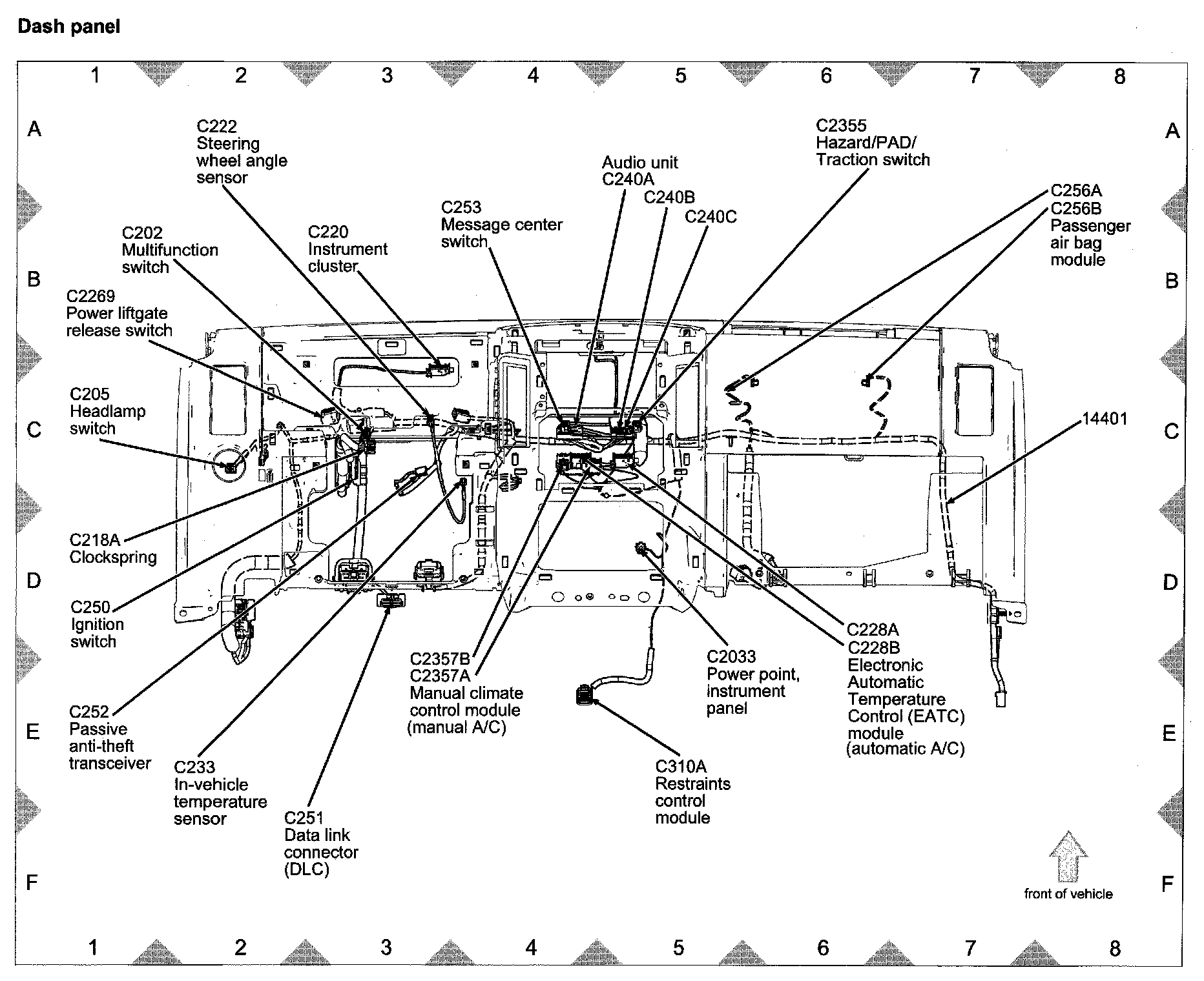 Factory service manual diagram