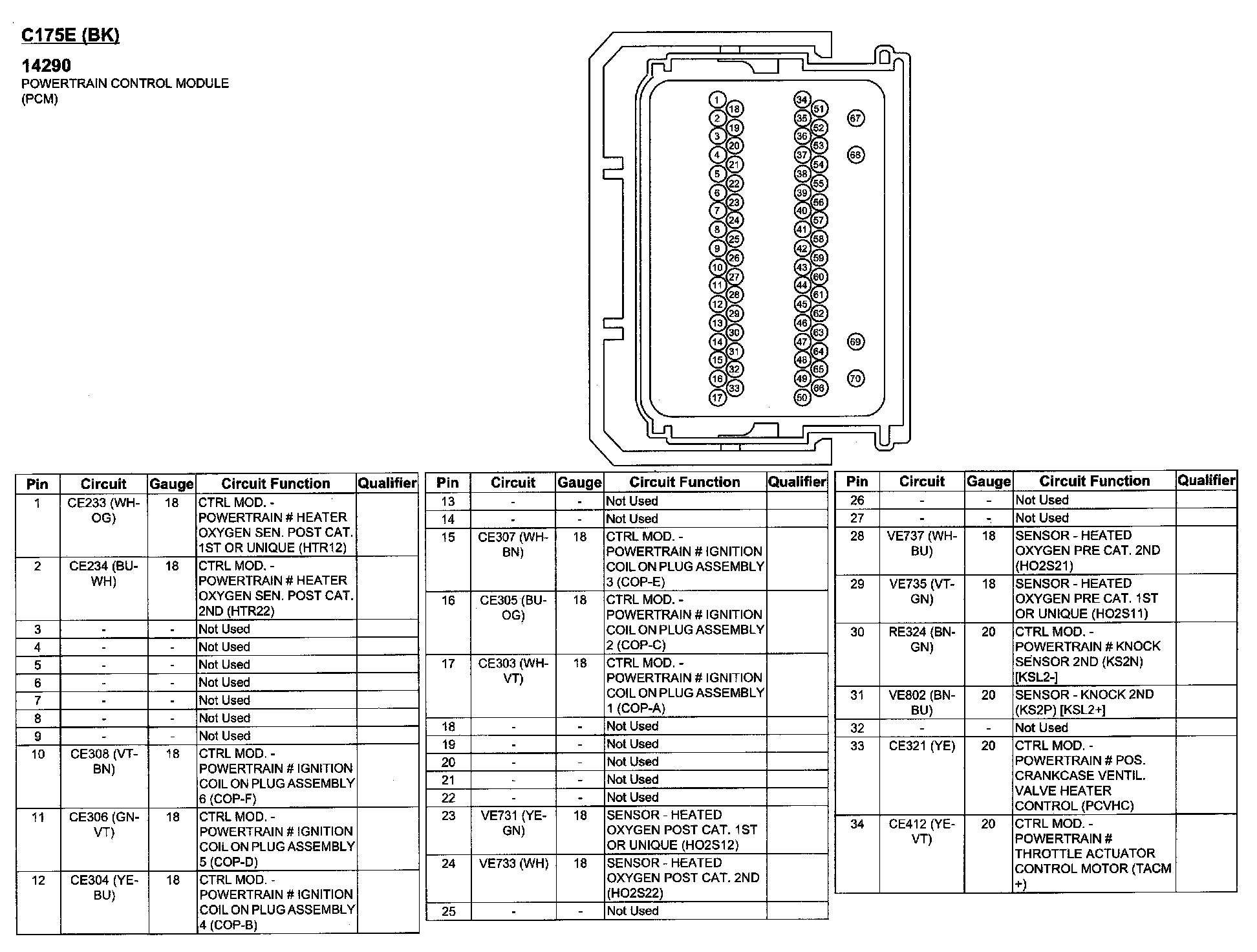 Factory service manual diagram