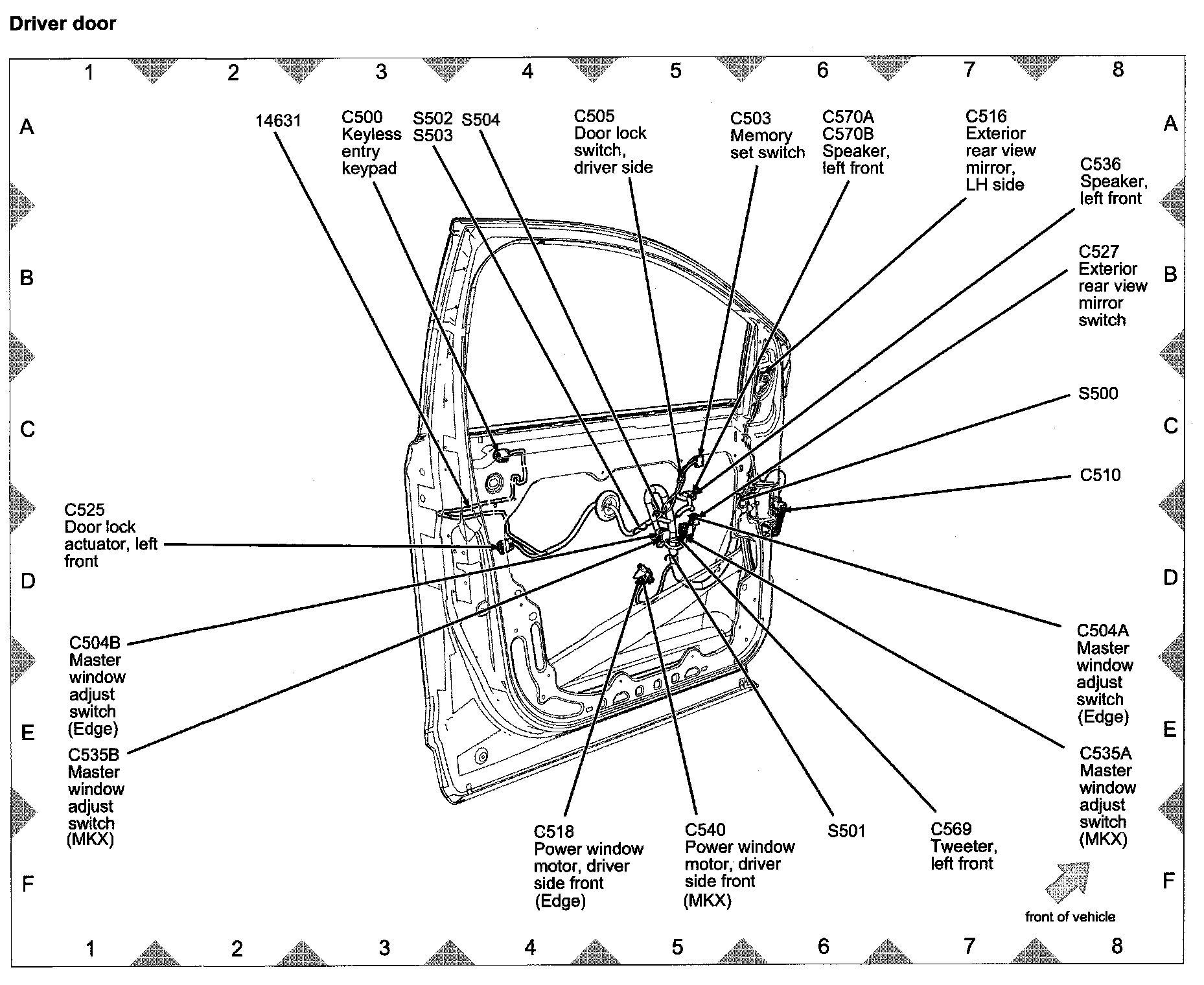 Factory service manual diagram