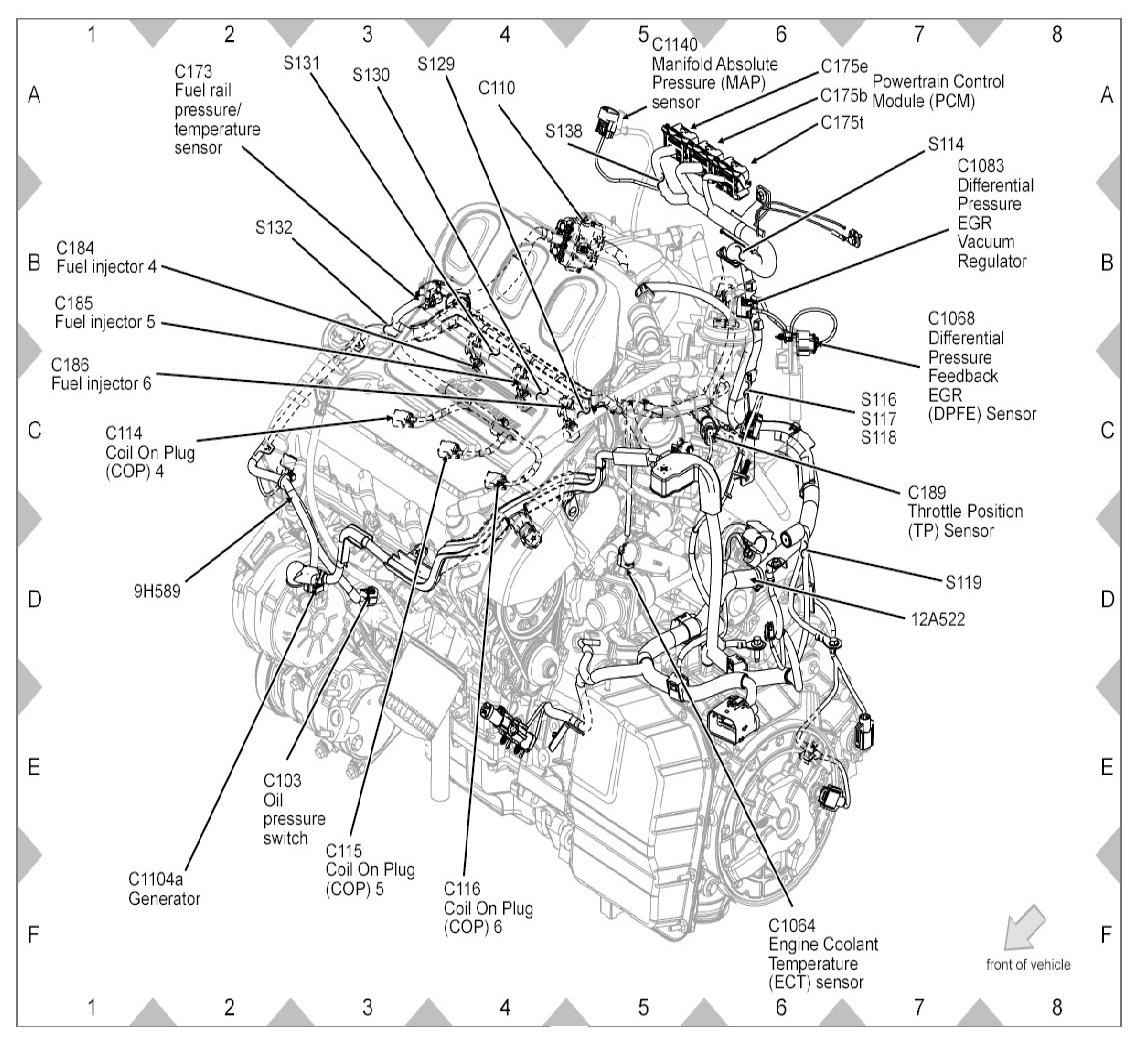 Factory service manual diagram