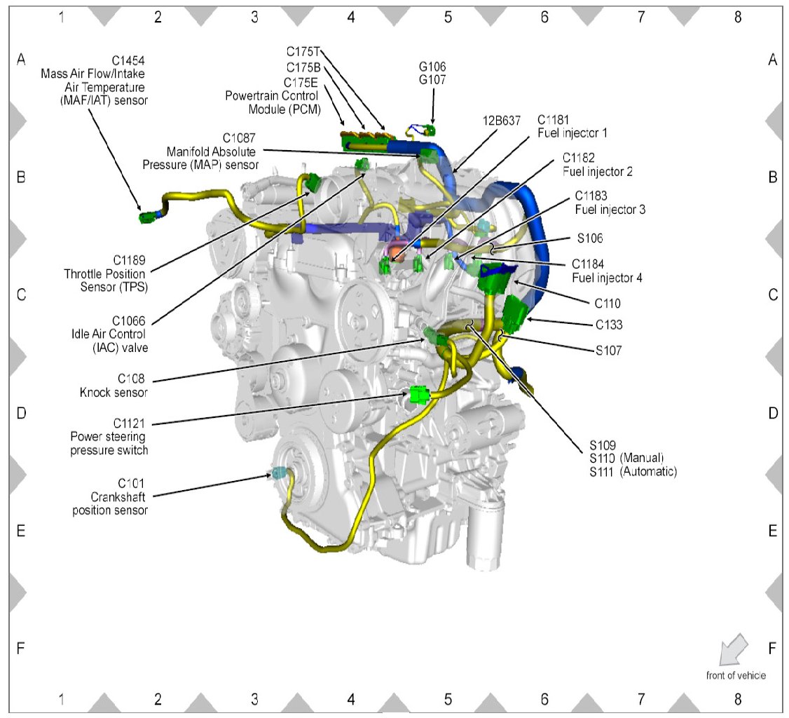Factory service manual diagram