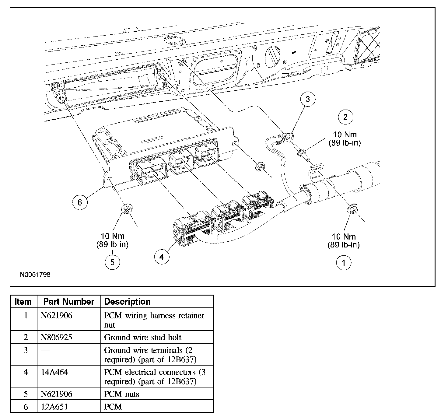 Factory service manual diagram