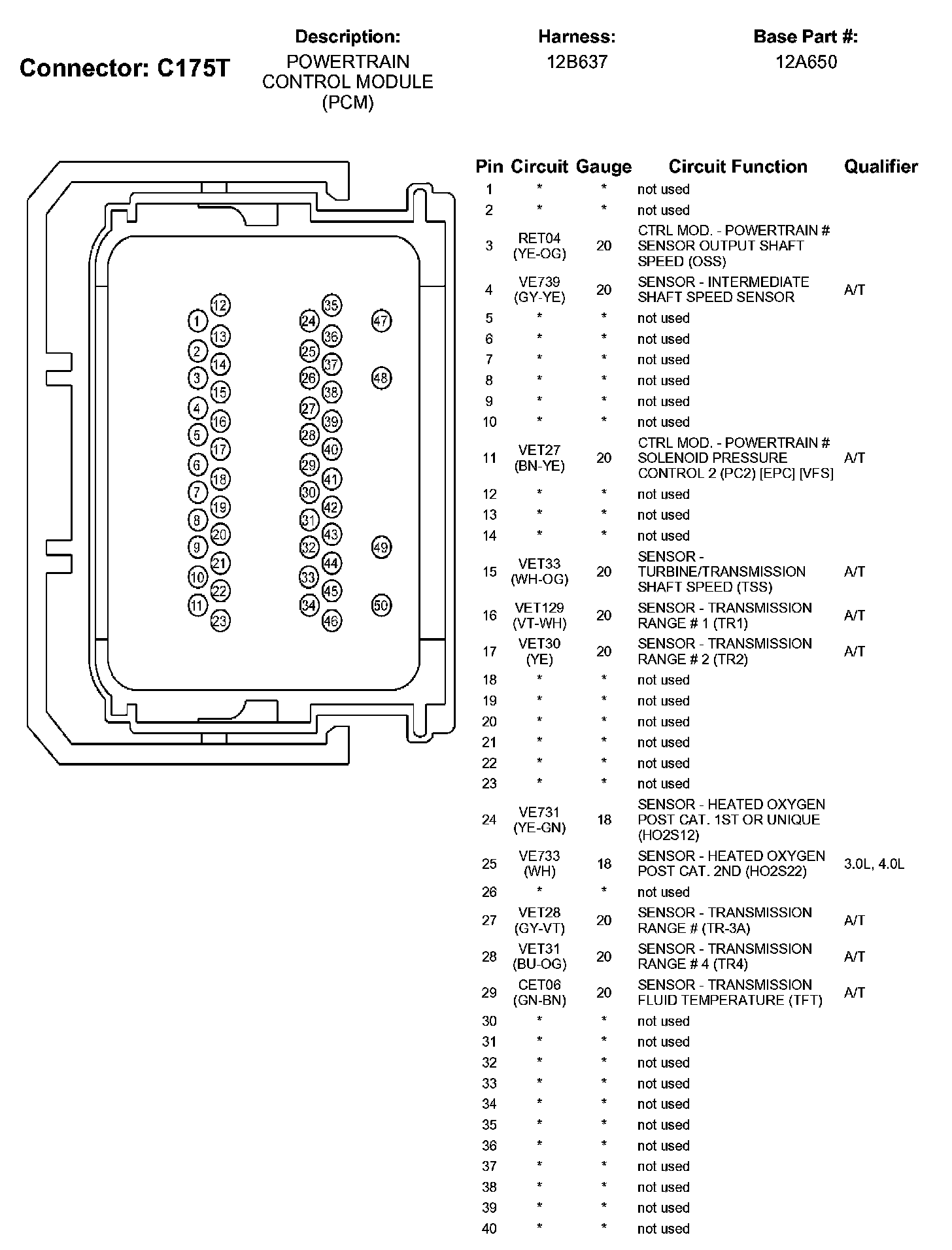 Factory service manual diagram
