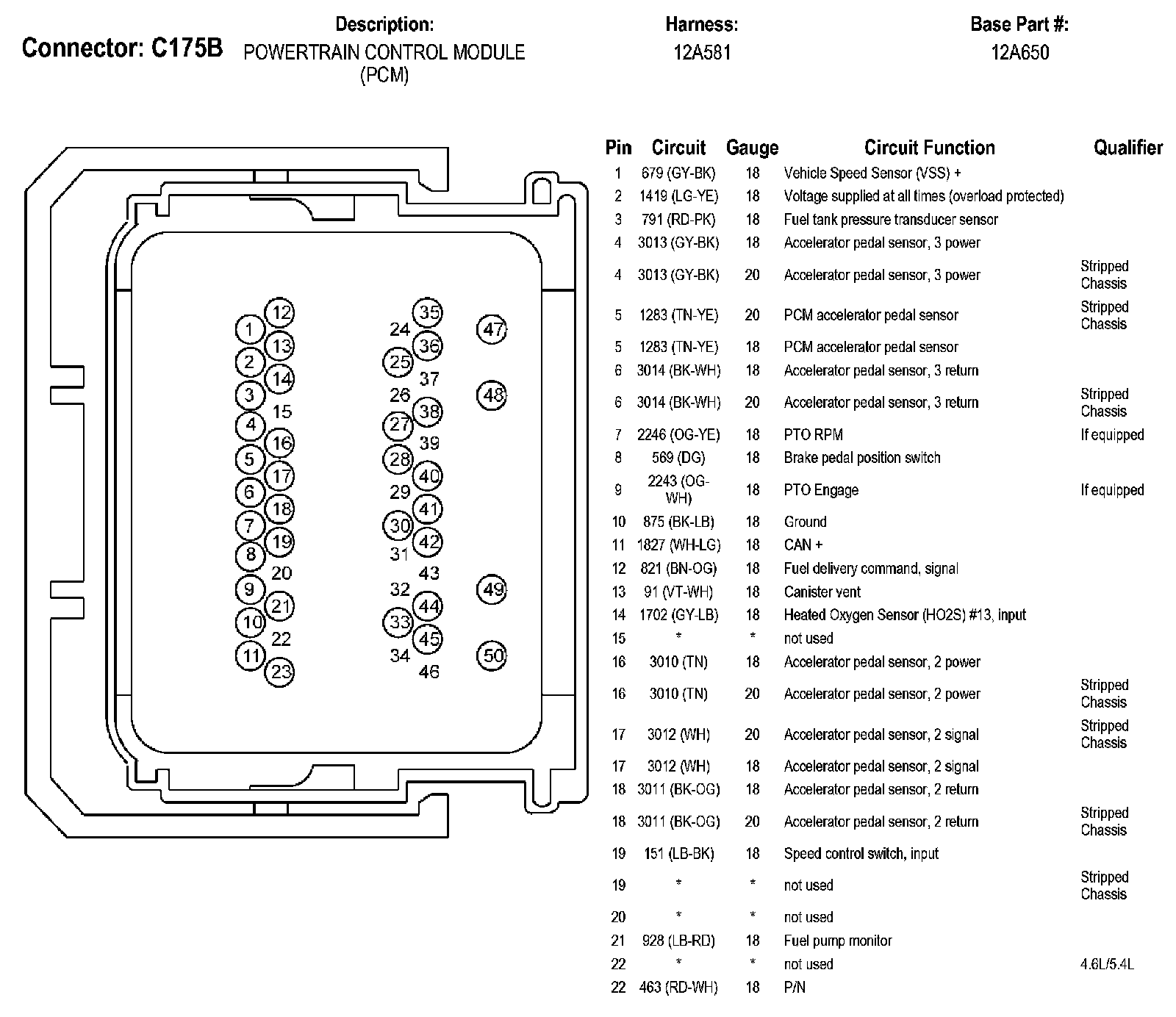 Factory service manual diagram