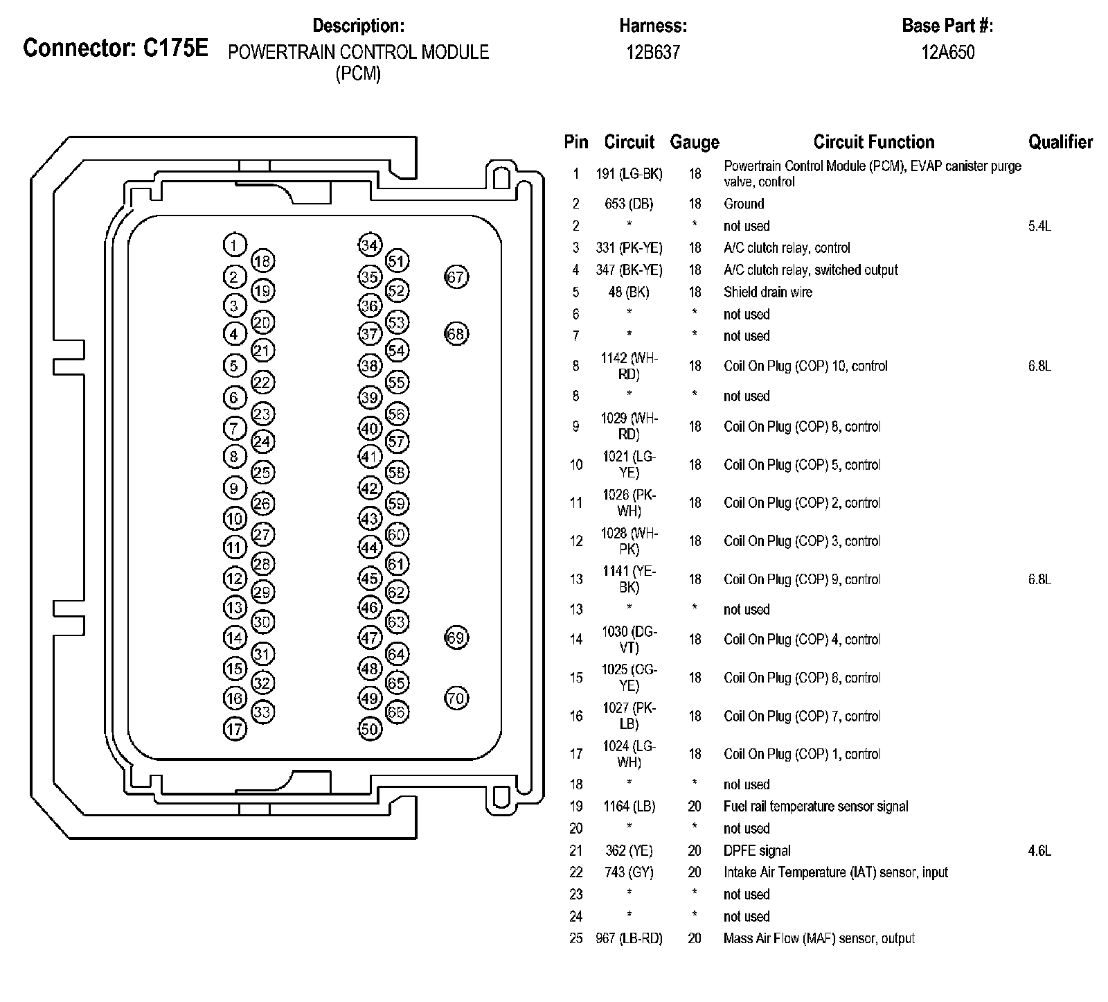 Factory service manual diagram