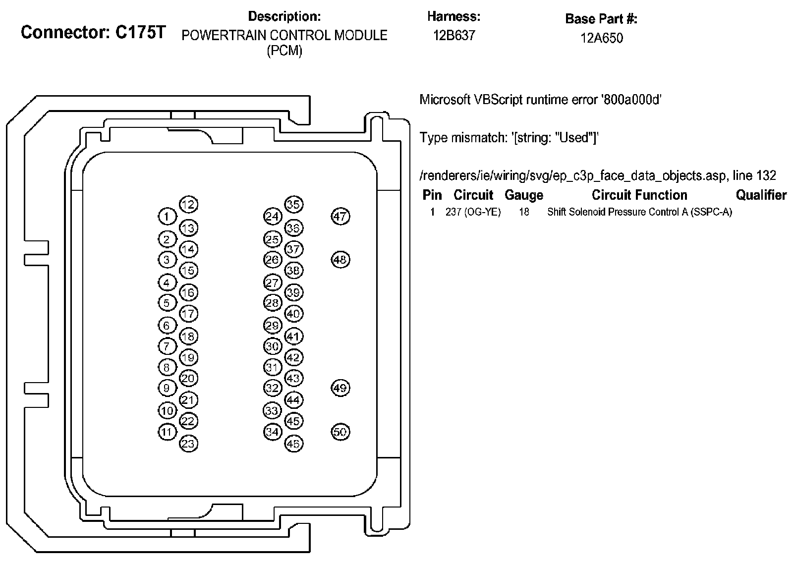 Factory service manual diagram