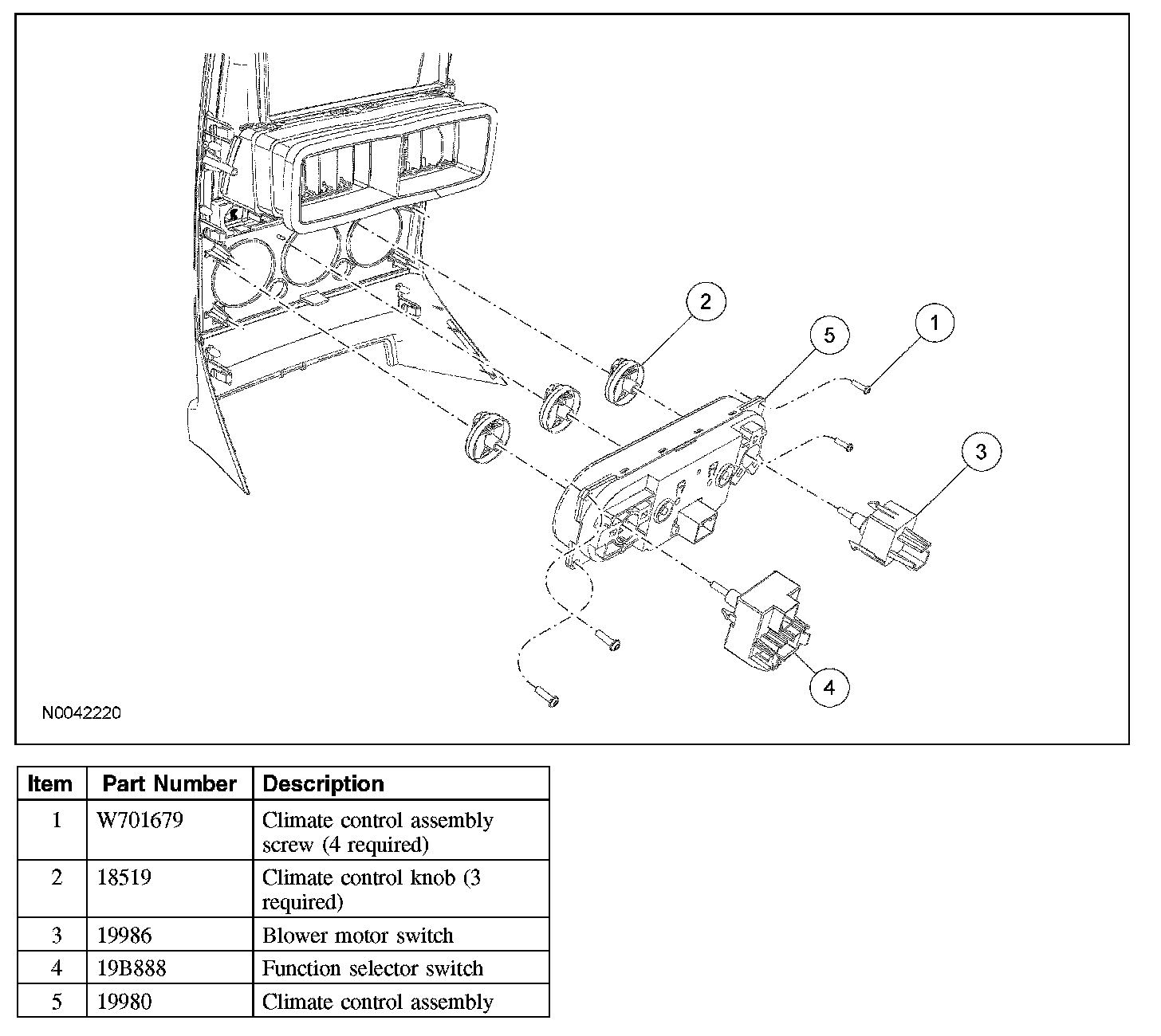Factory service manual diagram